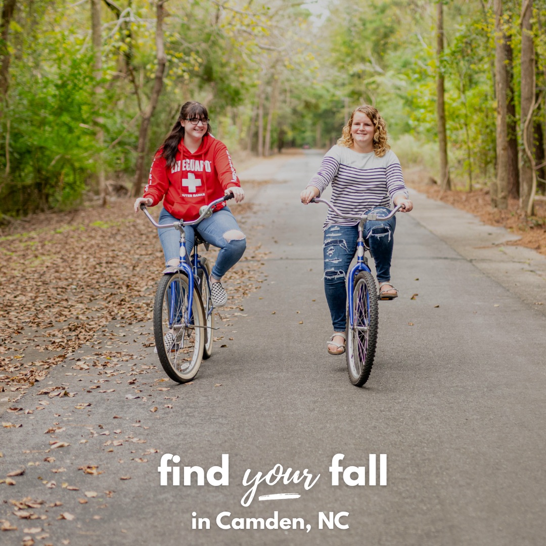 Fall is waiting for you in Camden. 🍂
It’s bike rides beneath changing leaves, pumpkins along the way, wildlife around the corner, and waterfront views that make you want to stay awhile.
However you like to spend the season, find your fall in Camden County, North Carolina.
@visitnc #northcarolina #CamdenCountyNC @outdoor.nc #fall #adventure