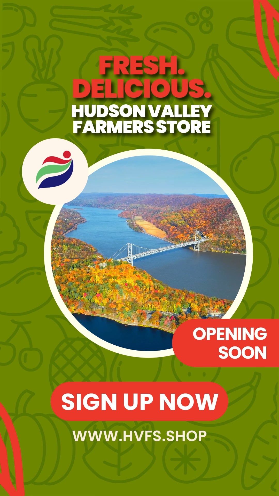 You’re invited to shop early! ✨
Hudson Valley Farmers Store is bringing the best of the Hudson Valley together in one convenient online marketplace. 🌾
📲 Sign up for our e-newsletter to get gain early access and a head start discovering locally grown, baked, handcrafted, and specialty products from farmers, artisans, creators, chefs, and bakers across nine Hudson Valley counties. 🔗 hvfs.shop
✨ Why shop at Hudson Valley Farmers Store?
🚜 Connect with a community of farmers market vendors across 9 Hudson Valley counties
🥖 Shop an incredible variety of locally grown, baked, handcrafted, and specialty products
🌻 Discover some of the Hudson Valley’s finest farmers, artisans, creators, chefs, and bakers—all in one place
🎁 Earn Harvest Points with every purchase and enjoy rewards as you shop
Every purchase helps our local community grow and thrive. 💚
Become a Vendor: bit.ly/4bqRftl
Shop local. Earn rewards. Strengthen our community. Experience the Hudson Valley—all in one place. 🍎🏡
#HudsonValleyFarmersStore #HVFS #HudsonValleyNY #NewYork #LocalProducts #LocalBusinesses #LocalPeople