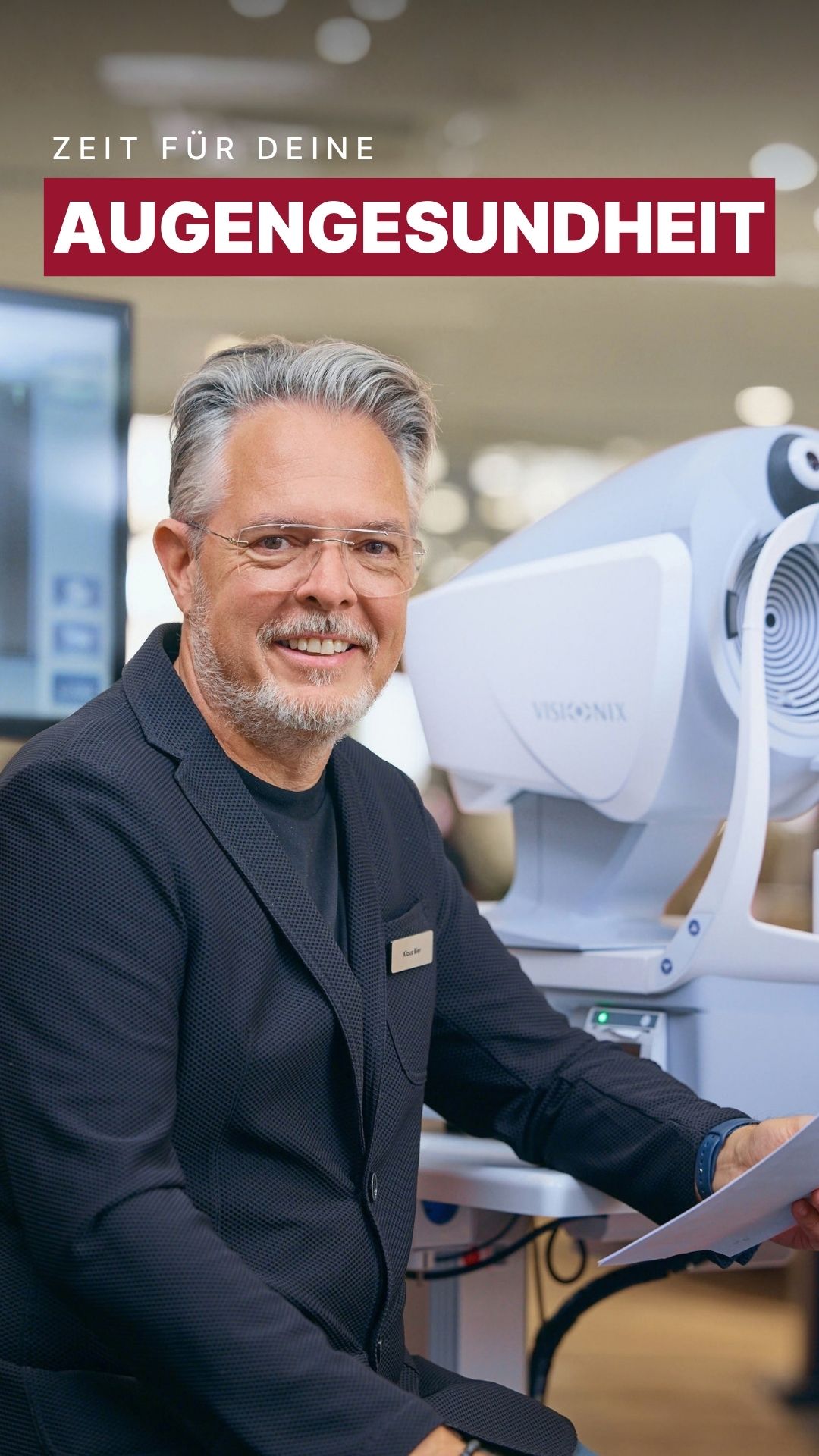 👀 Gutes Sehen ist keine Selbstverständlichkeit.
Umso wichtiger ist es, die eigene Augengesundheit regelmäßig im Blick zu behalten. ✅
Mit unserem modernen Visionix-Gerät können wir bei Baur Optik verschiedene Werte überprüfen, die man sonst vor allem vom Augenarzt kennt – darunter den Augeninnendruck, das Sehen bei Tag und Nacht sowie die Transparenz der Augenlinse. 🔍✨
Und das unkompliziert und ohne lange Wartezeiten. 🙌
👉 Jetzt Augencheck bei Baur Optik vereinbaren – in Donauwörth, Rain oder Wertingen: ➡️ (🔗 Link in Bio)
ℹ️ Der Augencheck ersetzt keinen Besuch beim Augenarzt, sondern ergänzt die regelmäßige Vorsorge.
#bauroptik #augengesundheit #augencheck #vorsorge #visionix #optiker #donauwörth #rainamlech #wertingen