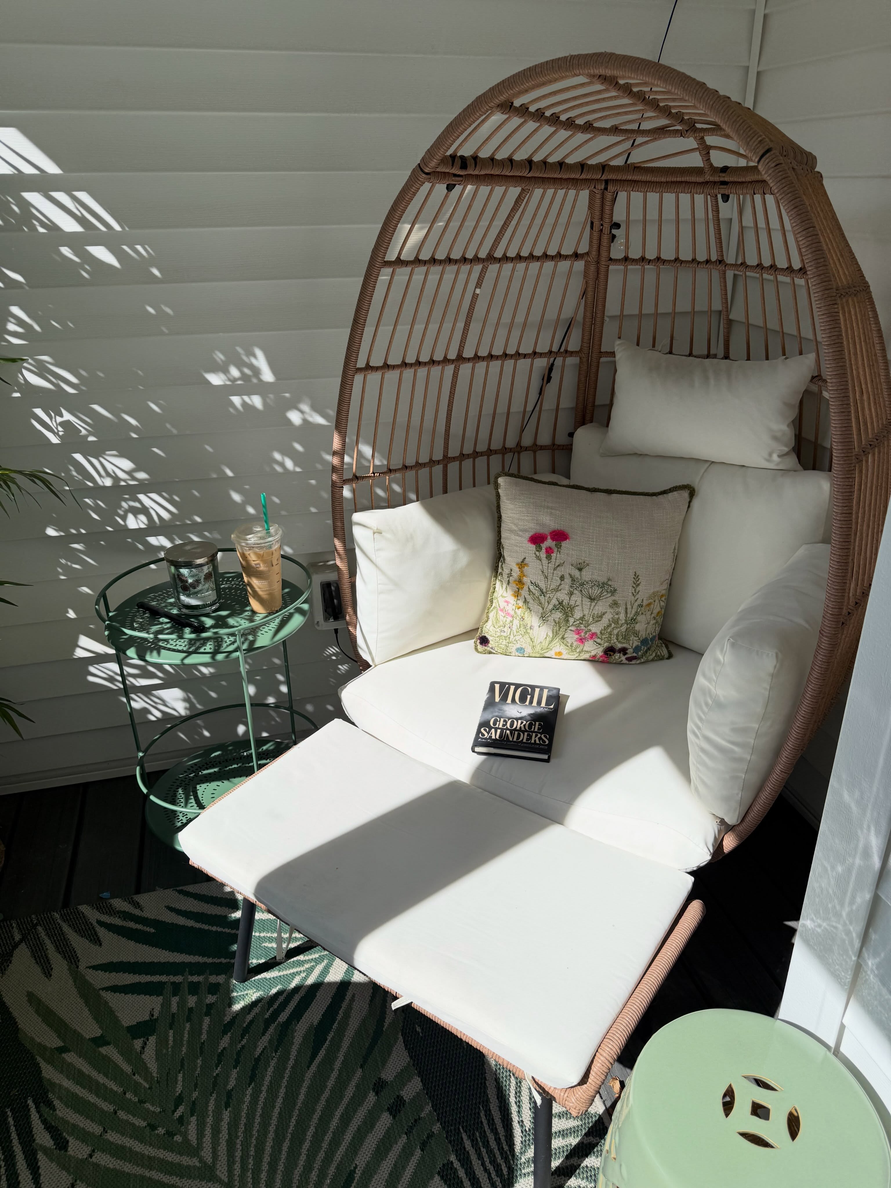 Morning reading spot.
