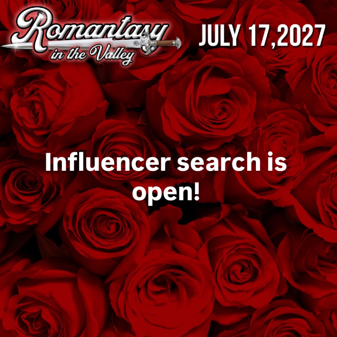 It’s that time of year! If you love screaming about book shows, hyping authors and attending events - this is for you!
Influencer search is open and I need FIVE ENTHUSIASTIC BOOK GIRLIES ON MY TEAM!
👇
I can only choose five so please review and enter correctly ✅
To enter:
Like / save this photo and follow @romantasyinthevalley and @bookish_signs
Tag three friends who need to come to this show and geek out with us 👧 👧 👧 📚
Make a post about the event and show me how creative you are - introduce yourself- and share this event with your friends using #RITV27influencersearch
That’s it! Again friends I can only choose five!
What you’ll get - 🆓 AM and PM tickets, 🆓 event shirt and one 🆓 event edition of your choice 🆓 swag bag 🆓 your choice of any one beventi pre order
What we need - collaboration, creating slides and screaming about our exhibitors, sharing / posting about the event especially in October when tickets are on sale - and in may/June leading up to event day. Our event and account is AI free and while I can’t control what you do outside of this event - you can’t use Ai to promote it. This is a firm rule.
If you think you’d be a good fit and want to hype this event and come play for free - ENTER ! I can’t wait to meet you.
INFLUENCERS WILL BE NOTIFIED BY 10/01 IF SELECTED
📍 BOUMI SHRINERS, WHITE MARSH MD
🎟️ only $15
📅 on sale 10/01/26
#ritv27 #romantasyinthevalley #bookshow #bookcon