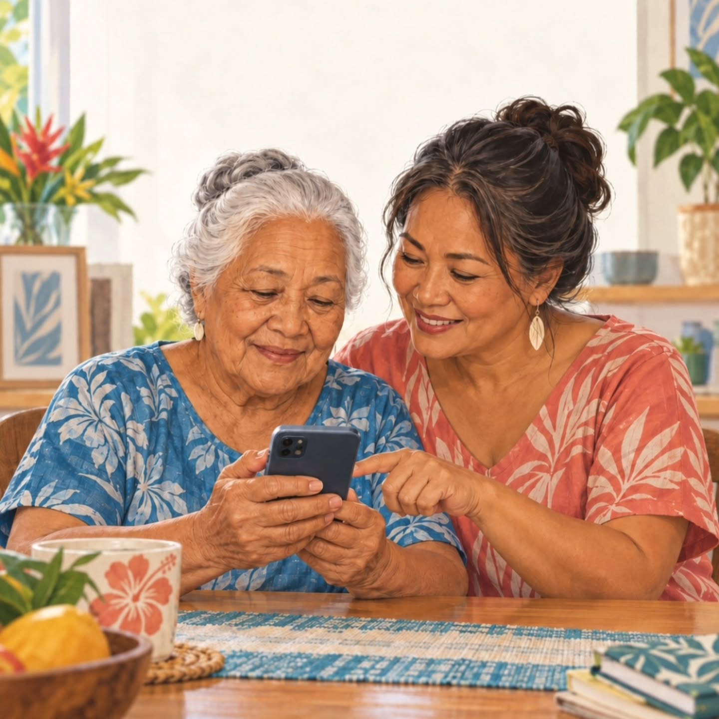 OSH Values: Be patient with our kūpuna. ❤️
They may walk a little slower, take longer to explain something or need to hear it one more time. Don’t rush them.
Our kūpuna spent years teaching us, caring for us and patiently helping us find our way. Now it’s our turn to give them that same patience.
At PBC, we believe nobody should feel rushed—especially when trying to understand something as important as Medicare. We take the time to listen, explain and make sure every kūpuna feels comfortable and respected.
Patience is respect in action. 🤙🏽
AI-generated image created to reflect the values we believe in.