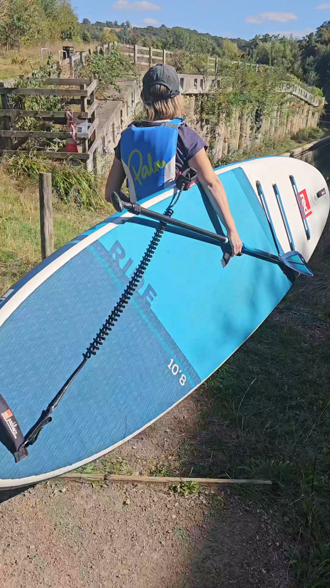 Family adventures on the water. Paddle with mum on the stroudwater canal.