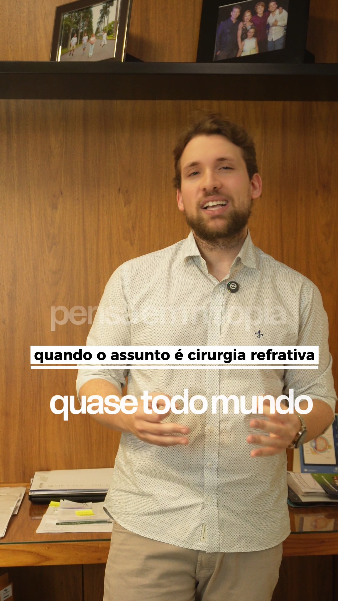 Hipermetropia também tem solução definitiva com cirurgia refrativa — mas poucos sabem disso.
Com o avanço da idade o quadro pode se tornar mais complexo, por isso avaliar no momento certo faz toda a diferença.
Agende sua avaliação pelo link na bio. 👁️💙
📍 Agende sua avaliação pelo link na bio.
Dr. Fernando Mutton
CRM SP 803999
RQE 20279
Dr. Gabriel Mutton
CRM 264060
—
#cirurgiarefrativa #miopia #astigmatismo #oftalmologista #oftalmologiamutton
