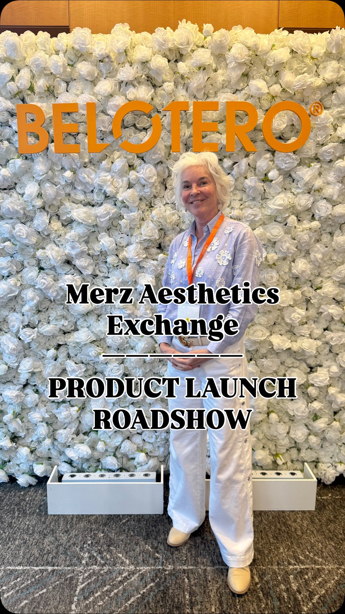Yesterday, Linda headed to Miami for the invitation-only Merz Aesthetics Exchange, where Merz introduced its newest hyaluronic acid filler, BELOTERO VOLUME® (+).
Linda loves getting a firsthand look at what’s new, learning from fellow providers, and sharpening the techniques she brings back to Tighter Lines. Always learning! 💜