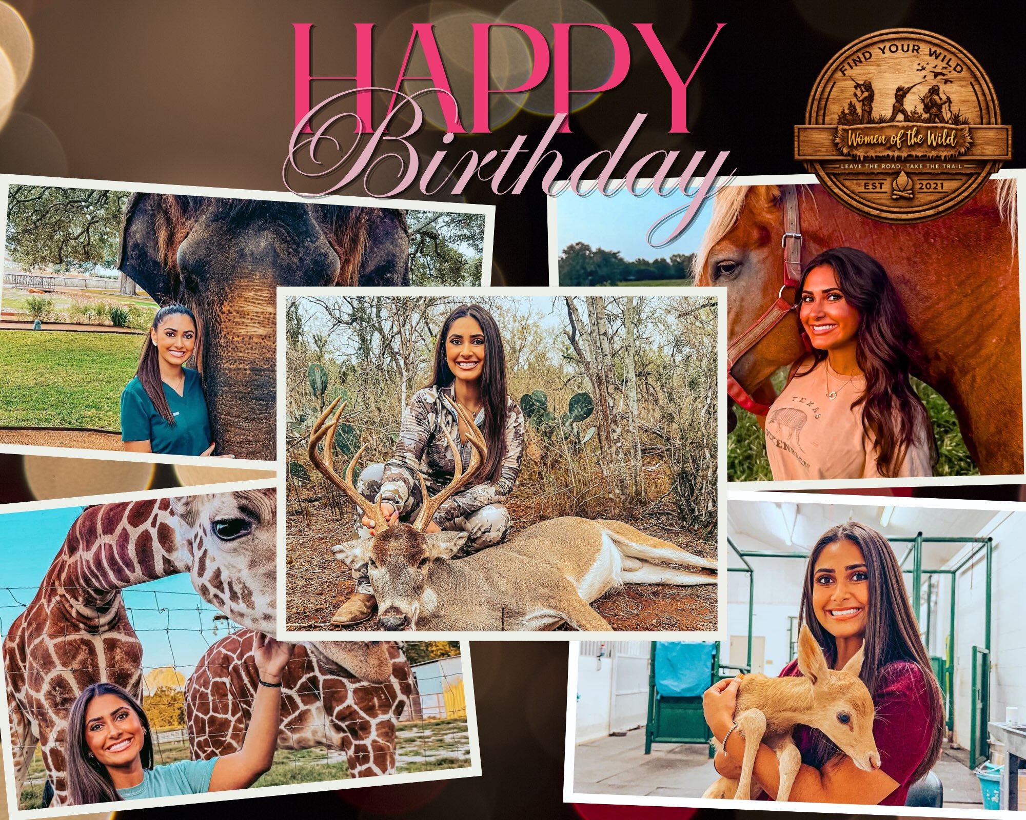Wishing staff member @reanna_frauens
If you don’t know this incredible woman, she is a one of a kind!
We are so proud of her journey, her care and compassion but also her wealth of knowledge!
Happy Birthday Reanna! 🎉
We hope your birthday is as special as you are!
From all of us at Women of the Wild
#happybirthday #birthdaygirl #womensupportwomen