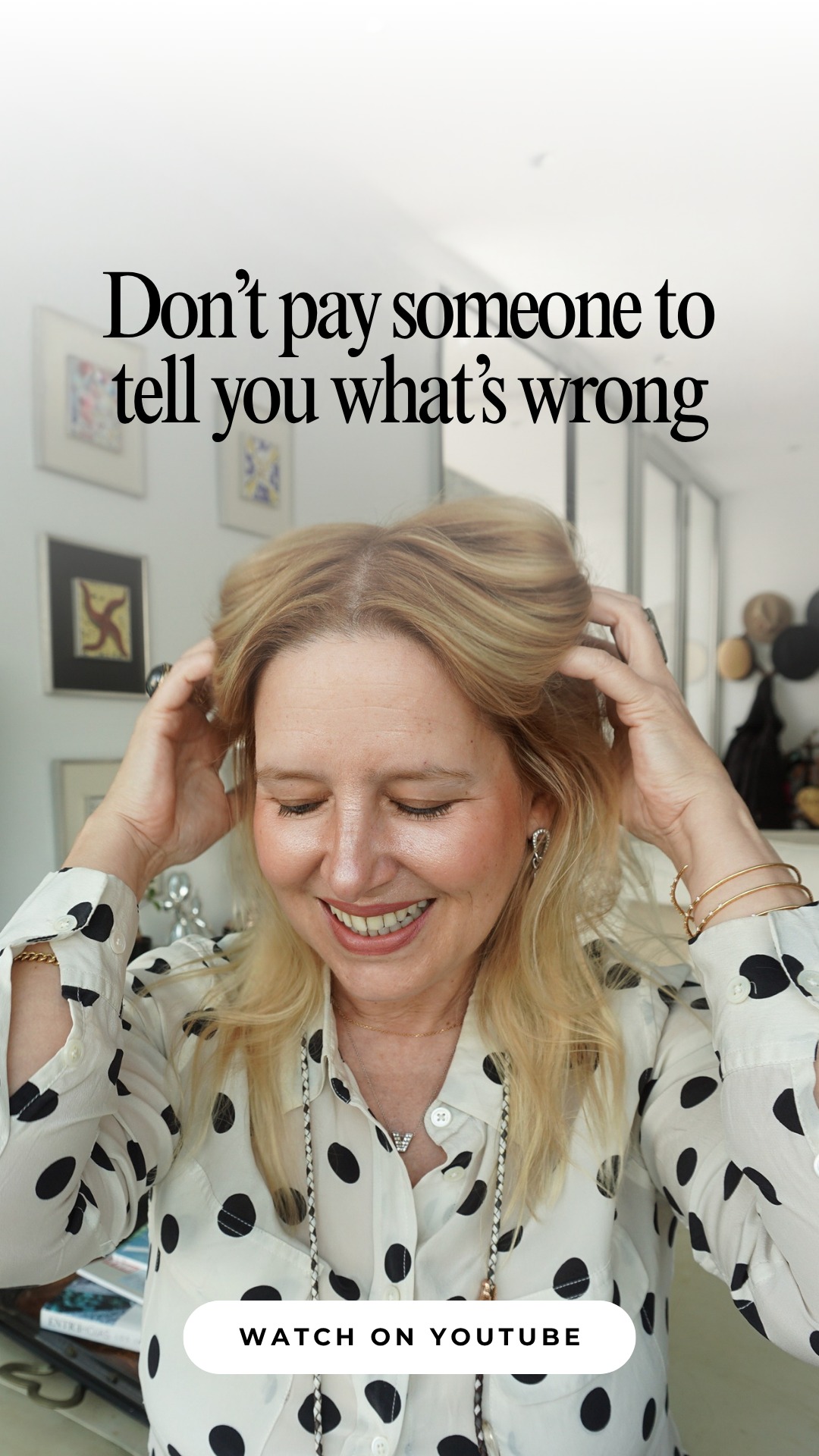 When I worked as an image consultant, I never believed in telling someone, “That looks horrible on you” or “You can’t wear that.”
What good does that actually do?
If something wasn’t working, I’d rather show you another way to wear it, look at what works with your body and features, and find something that still feels like you.
People used to tell me they wanted brutal honesty, and I never really believed them 😂 You already get plenty of opinions about what you wear from partners, family and everyone else who apparently got appointed to the job.
You’re not paying a stylist to make you feel worse. You’re paying them to help you find what looks good and still looks like you.
Watch the full video: What Your Clothes Are Actually Saying.
#personalstyle #personalstylist #imageconsultant #styleadvice #veronicadipolo