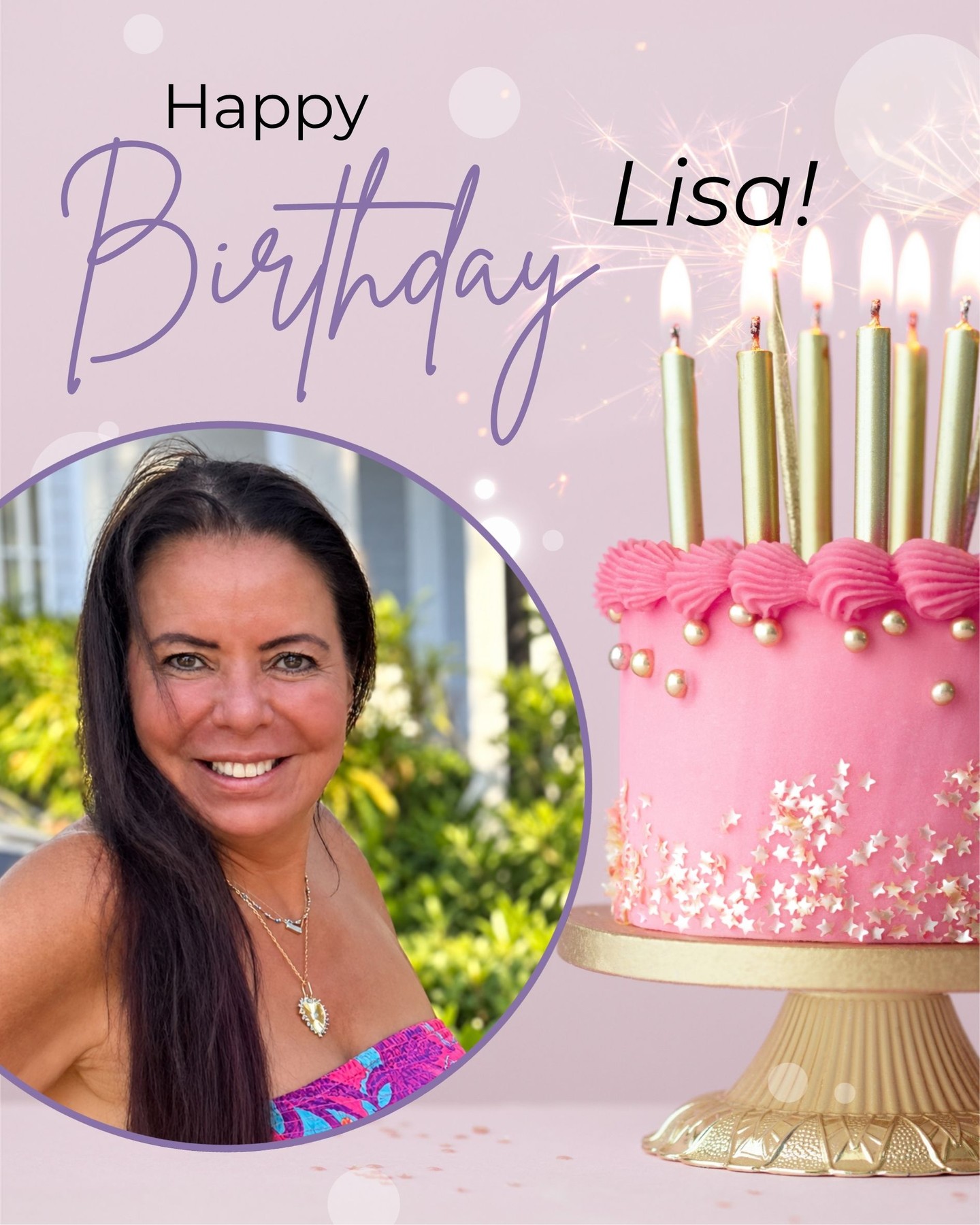 Happy Birthday to our Skin Whisperer, Lisa! ✨🎉 Whether she’s working her magic with laser treatments or giving someone that fresh-from-a-JetPeel glow, Lisa knows how to make skin look its best—and make every client feel right at home. She’s been part of Tighter Lines since day one, and we’re so lucky to have her. 💜
Help us wish Lisa a very happy birthday! 🥂🎂