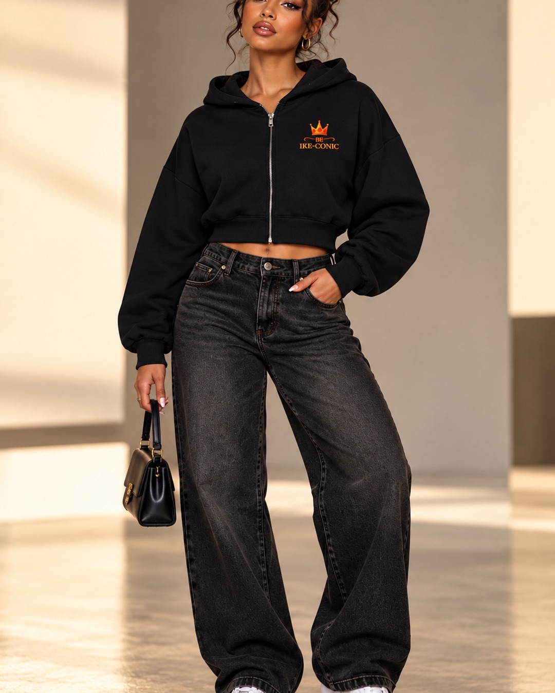 Where luxury meets legacy — the Women’s BI Crown Sculpted Heavyweight Zip Hoodie. Dense 500 GSM brushed fleece, sculpted silhouette, double-layered hood, and signature embroidered crown. Perfect for travel, layering, and cooler days. Link in Bio
#HeavyweightHoodie #SustainableFashion #BeIkeConic #NewArrival #WardrobeStaple #CozyAndChic
