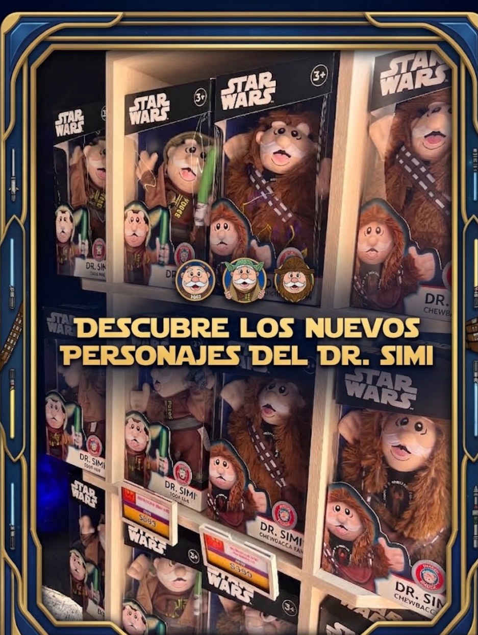 Star Wars está de regreso con estos nuevos personajes de edición especial del #Dr.Simi corre por el tuyo porque son limitados @starwarsla @drsimi_oficial