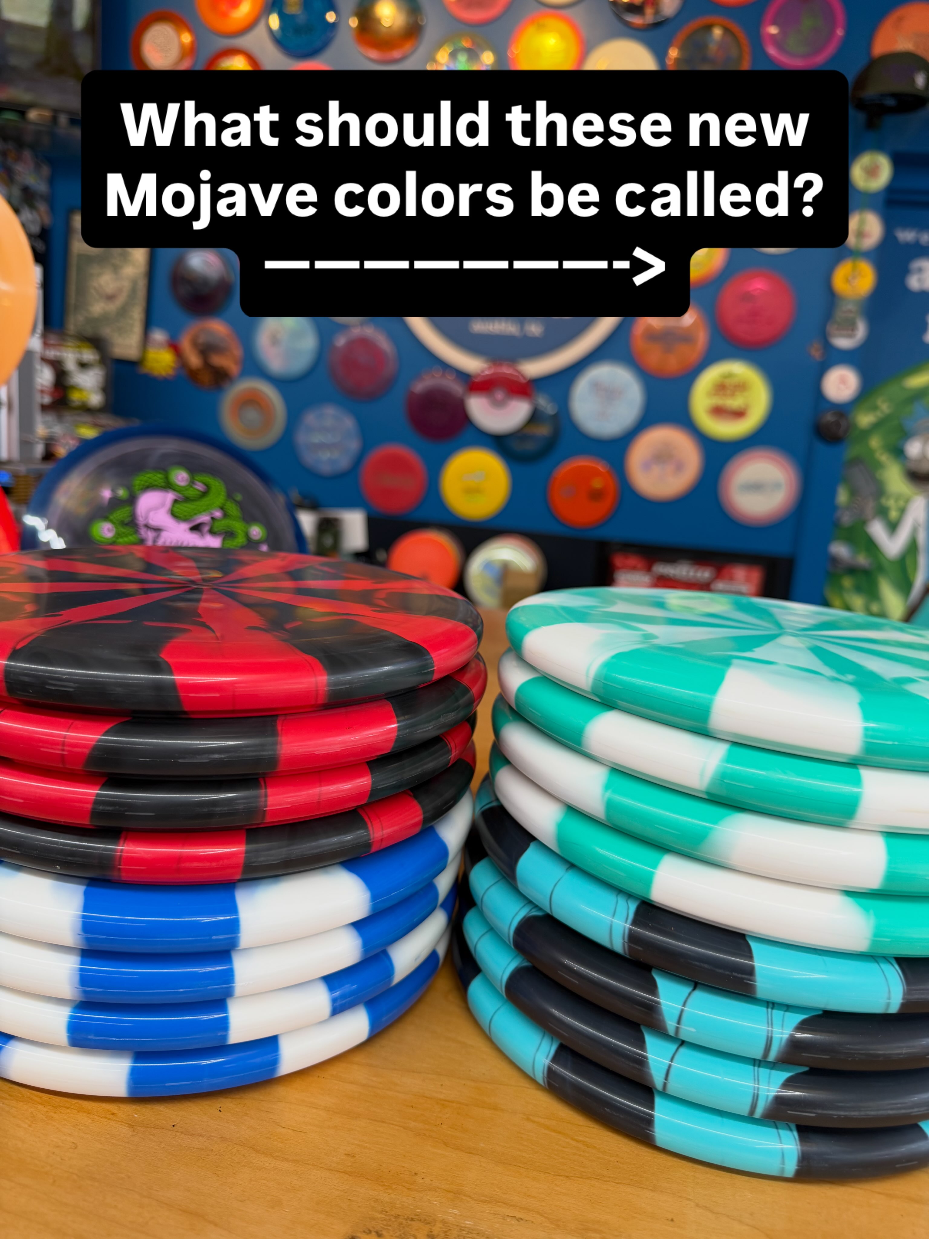 New Mojave’s just landed! What would you call these new colors??
@meridiandiscs