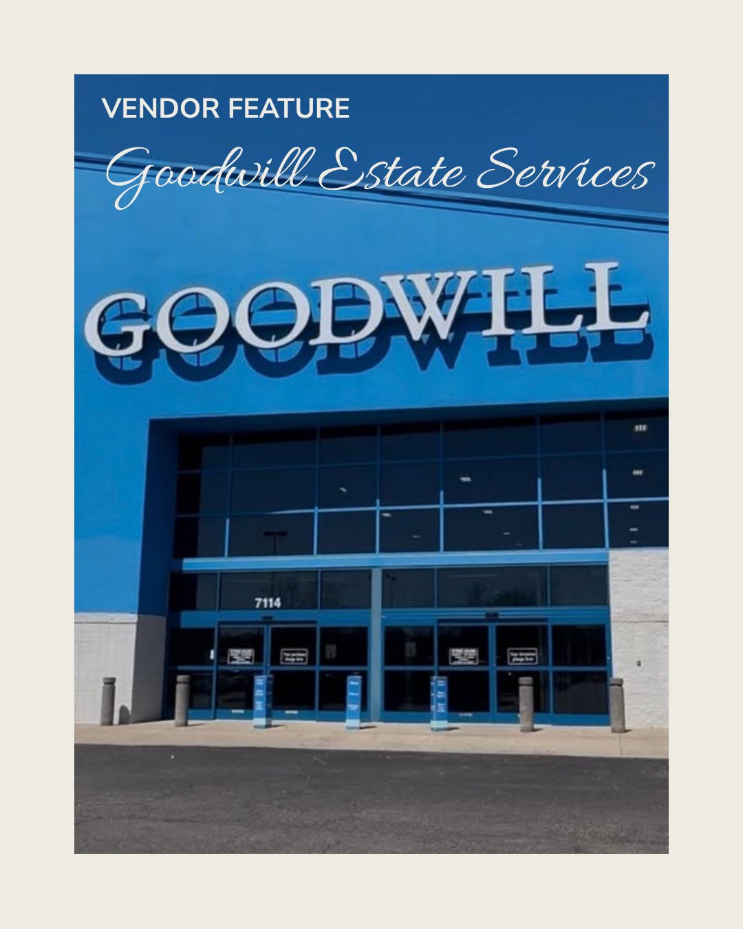 When it comes to downsizing, estate cleanouts, or simply letting go of a large amount of belongings, having the right resources can make the process feel so much more manageable.
This week’s vendor feature is @giveit2goodwill Estate Services, a helpful option for giving items a second life while making a big transition feel a little lighter.
We love connecting our clients with trusted resources that make every step of the downsizing process easier.
#FranklinHomeOrganizing #FranklinTn #FranklinTennessee #FranklinHomes #HomeOrganizing