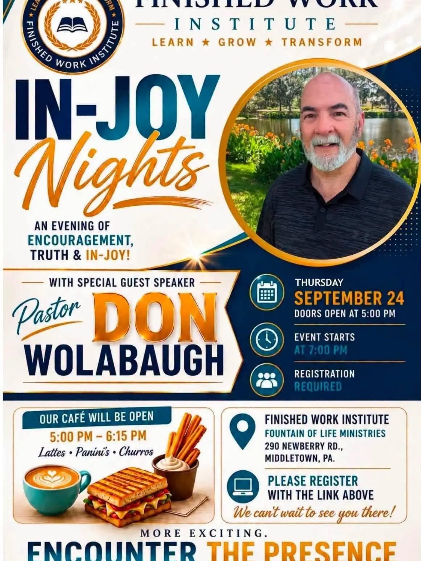 If you're in Central PA.... Come on out tonight! 5pm - Fountain of Life Ministries, Middletown PA