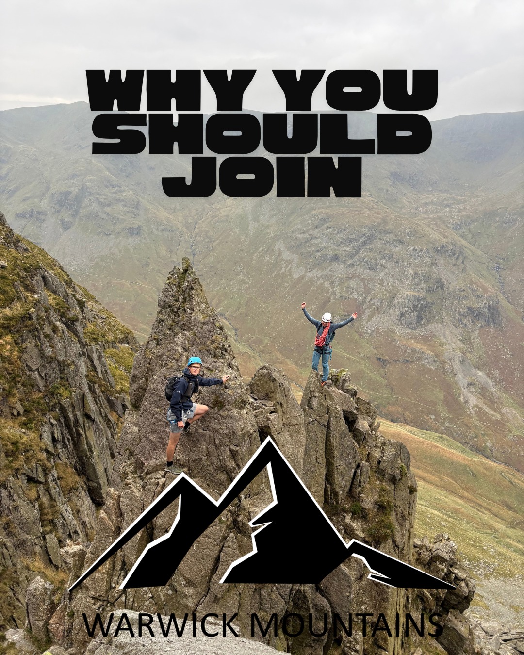 Ever wanted to explore the mountains? Here's a snapshot of what we get up to! As always, if you're even remotely interested in joining make sure to sign up to the Mailing List via the link in our bio.
