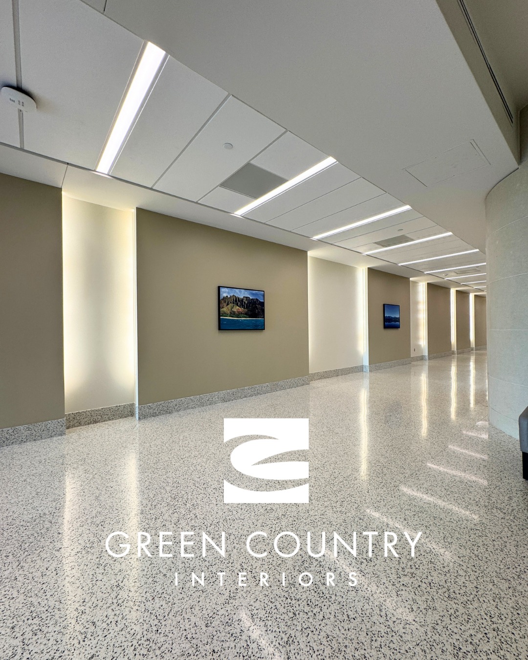 The Green Country Interiors team specializes in high-quality commercial drywall installation, bringing precision, efficiency, and safety to every project. From large-scale office buildings to retail spaces, schools, and healthcare facilities, we deliver drywall solutions that meet the highest standards of durability and finish.
We’re proud to have some of the best craftsmen around when it comes to hanging, taping, mudding, and finishing. It’s a trade that takes skill, speed, and a good eye — and our crews bring all three.
#GreenCountryInteriors #TeamGCI #Drywall #Craftsmanship #BuiltRight
