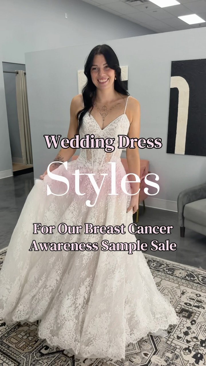 Wedding Dress Styles For Our Breast Cancer Awareness Sample Sale!🩷
The Pink Promise | October 1 - 31
Join us in supporting Breast Cancer Awareness Month! A portion of all sales in October will be donated to the Susan G. Komen Foundation to fund vital breast cancer research🩷
#weddingdress #gilbertaz #samplesale #breastcancerawareness #style