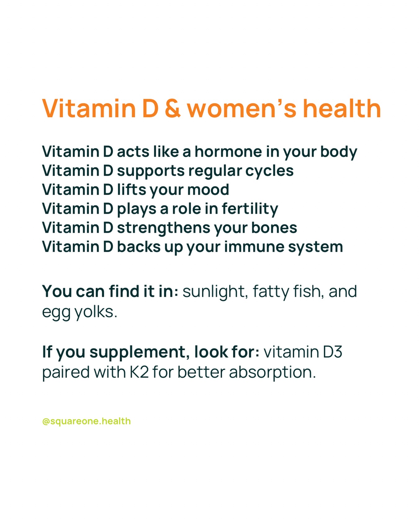 Some little info on the sunshine vitamin ☀️ ☺️
I would highly recommend getting your levels tested to see if you need supplementation, most women do!
Xoxo
Steph 💛
__
If you’re new here, hi, I’m Stephanie! I’m a functional nutrition counselor, and now, mom who walked through 4 years of infertility, IUIs, and IVF before my son. If you love hormone health, fertility, faith, and real talk about your body, this space is for you 🥳
—
fertility, trying to conceive, ttc, ttc journey, fertility nutrition, hormone health, cycle health, functional nutrition, egg quality, ivf, iui, infertility support, PMOS, pcos, period problems, fertility awareness, hormone balance, faith and fertility, Christian mom, fertility health, women’s health, luteal phase, ovulation, fertility coach, holistic fertility, natural fertility, painful periods, PMS, thyroid health, perimenopause, blood sugar balance
