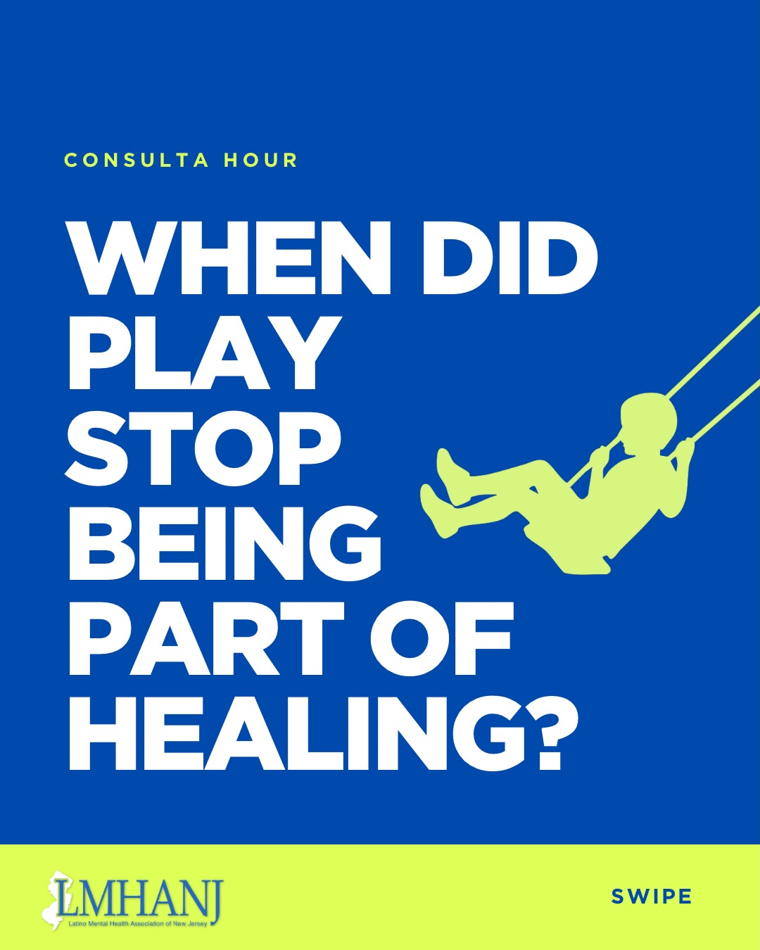 Less than a couple days away!
When did play stop being part of healing?
Play isn’t just for children. It can be a way to build connection, express what words can’t, regulate, reconnect with ourselves, and create space for healing across the lifespan.
For our next Consulta Hour, we’re exploring:
Play as a Healing Tool for the Latinx Community
Identifying barriers and ways to play across the life span
Christine M. Valentín, LCSW, RP will explore why play matters, the difference between play and play therapy, and practical ways we can bring the healing properties of play into our own lives and our work with clients.
Whether you work with children, adults, or both, come join the conversation and rethink what play can look like in our healing and in our comunidad.
September 30 | 12–1 PM | Virtual via Zoom
Free and open to everyone. No CEUs offered.
Come curious. Come ready to play. Join us for Consulta Hour: Lunch & Learn!!
#lmhanj #lmhanjevents #playtherapy #consultahours #lunchandlearn