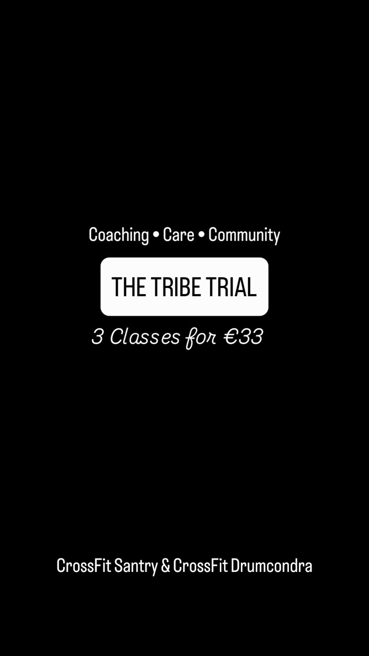 Why do we offer THREE classes for our intro offer? 👀
Because what we do at The Tribe is different.
The level of service, coaching and member experience we aim to provide isn’t something we think you can properly experience in a single session.
We want you to meet different coaches.
Train alongside different members.
Experience different workouts.
And, most importantly, get a feel for what it’s actually like to be part of The Tribe.
Because choosing a gym shouldn’t just be about equipment or how close it is to your house.
You need to make sure you actually enjoy being in an environment that prioritises coaching, care and community.
That’s why our intro offer is different too.
Think The Tribe might be for you?
Try the Tribe Trial 🔥
👉 3 coached CrossFit classes
👉 €33
👉 Complete them across 7 days
📍 CrossFit Santry
Unit 9C, Santry Hall Industrial Estate, Dublin 9, D09 X63C
📍 CrossFit Drumcondra
3A Saint George’s Avenue, Drumcondra, Dublin 3, D03 RH36
#CrossFitDublin #CrossFitSantry #CrossFitDrumcondra #TheTribeGyms #DublinFitness