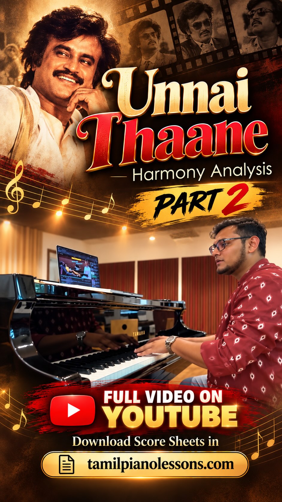 #unnaithane part 2 #ilaiyaraja #isaignani #pianolessons #genz