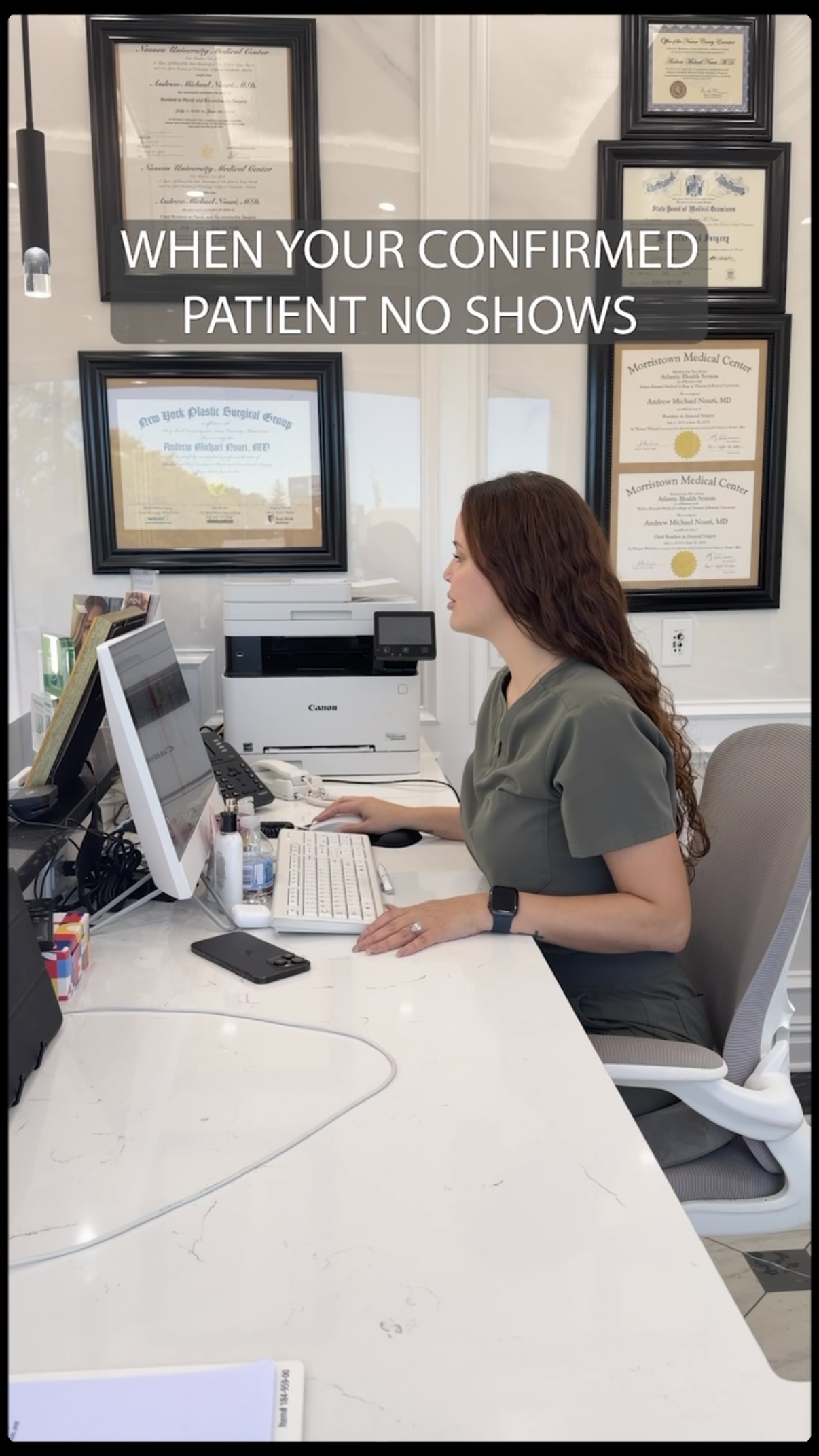 The confirmation was apparently aspirational 😔
#njplasticsurgeon #nouriplasticsurgery #paramusplasticsurgeon #nourips #funnyvids