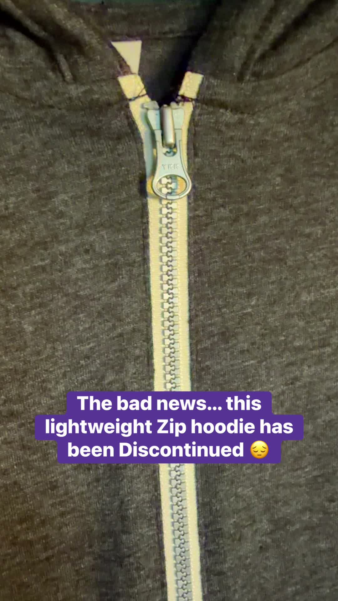 We have some bad news: one of our popular styles has officially been discontinued. 😢
The good news: We currently have 1–2 remaining in almost every size (sorry, Large is already gone!).
Once these are sold, we won’t be able to restock them.
So if this has been one of your favorites—or you’ve had your eye on it—this really is your last chance.
Grab your size while we still have it at HdGApparel.com/shop ❤️