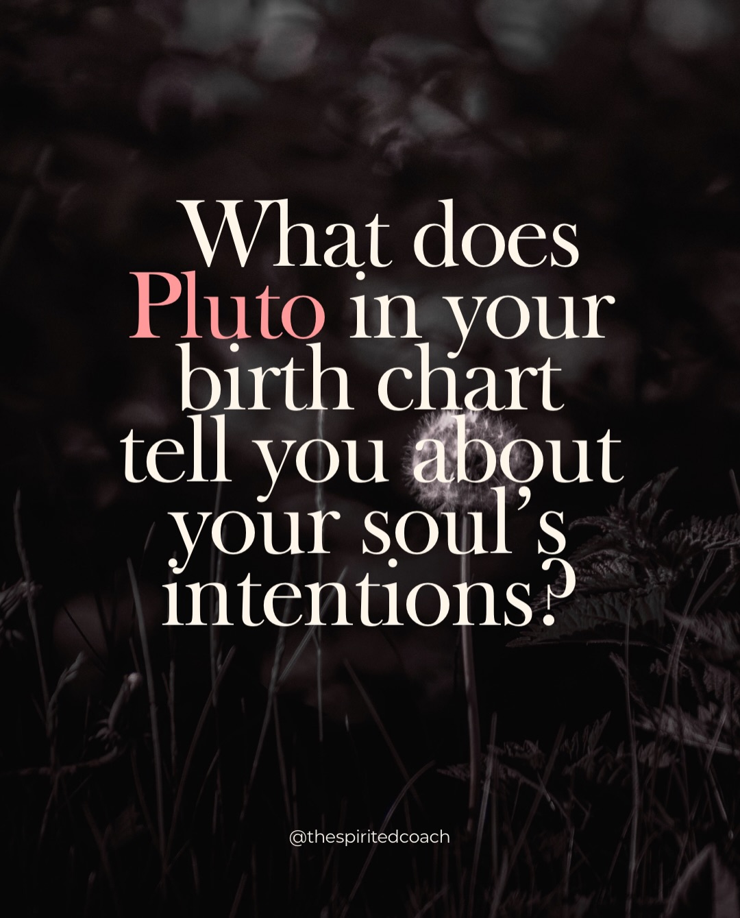 Pluto is a major component in understanding your soul’s intention & your journey as a whole. It stays in a sign for many years so the house position & aspect is where you’ll find more specifics.
Some examples of major aspects to Pluto:
Conjunctions - the deepest desires & wounds of the soul are tied up with the other energy represented, tends to operate more unconsciously to the person but is very apparent to others. Part of the ‘personality’ when it’s an inner planet
Trines - strengthens, indicates supportive energies to growth & transformation, what has supported the soul when pursuing desires in other lifetimes, not always positive but usually indicates greater degree of comfort with change
Squares - energies that provide necessary friction to facilitate growth, a driver for change, tends to manifest externally until made conscious, often brings crisis through which the person is completely transformed as a result
Oppositions - energies that manifest to oppose the person’s desires, challenge, tends to manifest externally through attracting others to play out the pluto energy, the person can become obsessed with the plutonic characteristics of the other person /people and project a lot
#pluto #plutoaspects #thesoulsjourney #spiritualastrology #soulastrology