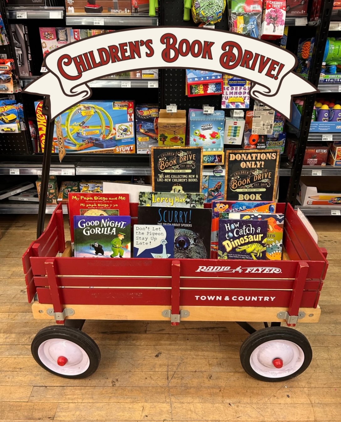 Our Children’s Book Drive ends soon, so if you’ve been meaning to donate new or like-new books for children, please swing by. Many thanks to all of you who have donated! @childrensbookprojectsf encourages and supports young readers! 😁📚
#colevalley #rockridge #northbeach #russianhill #hardwarestore