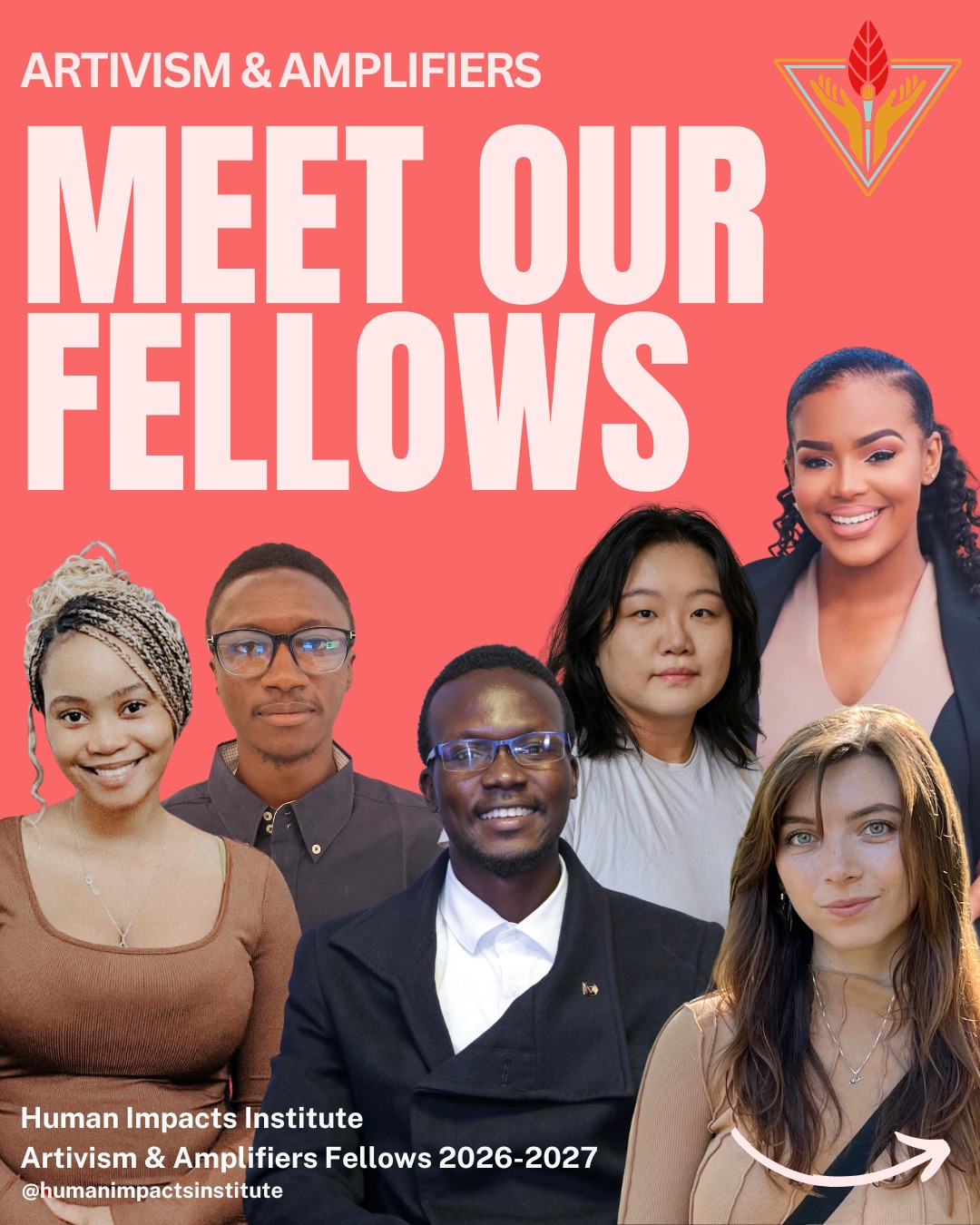 Meet six of the 34 young climate leaders in the 2026 Artivism & Amplifiers (A&A) Fellowship!🌎
Representing communities across the Global North and Global South, these emerging climate storytellers will spend six months building multimedia campaigns together and learning from mentors and experts across storytelling, science, and advocacy.
Meet the Fellows:
Waynisha Saunders-Taylor — The Bahamas
Yeija Sun — China & United States
Victor Akena — Uganda
Tehya Jennett — United States
Abubakar Umar Sulaiman — Nigeria
Sthuthukile Conco — South Africa
#Artivism&Amplifiers #ArtforChange #Artivism #CommunityLeaders #CreativeActivism