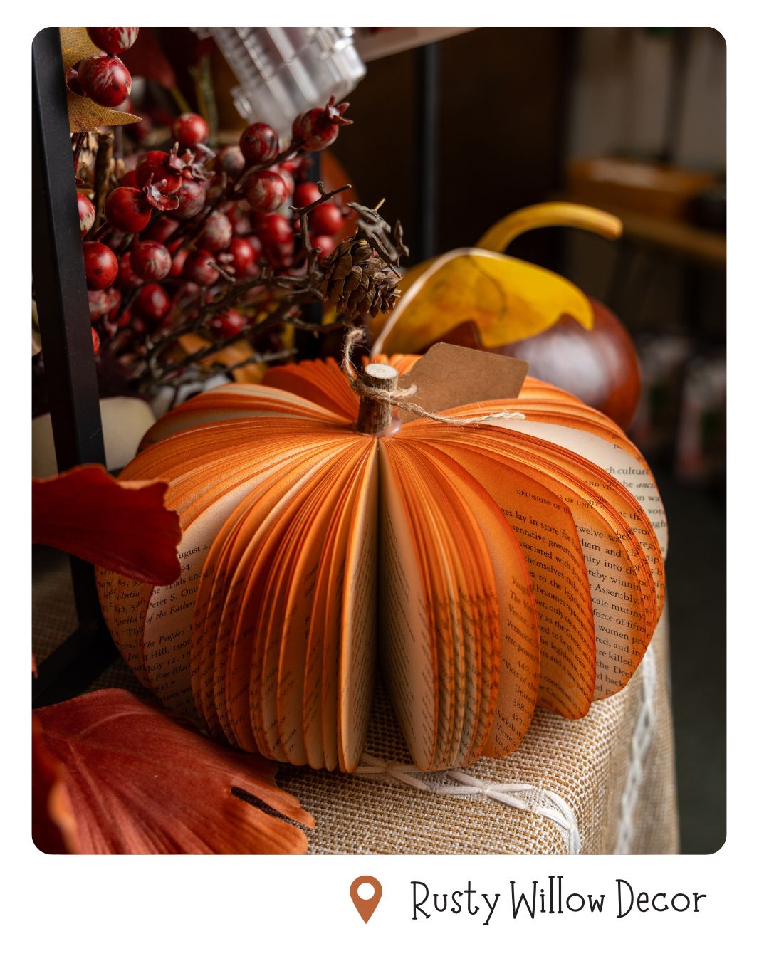 ππ Add personality to your space with our hand-painted gourds, playful Halloween designs, and custom book pumpkins. These unique pieces are perfect for taking your autumn decor to the next level.
Which one caught your eye?
π Rusty Willow Decor @ The Dayton Market