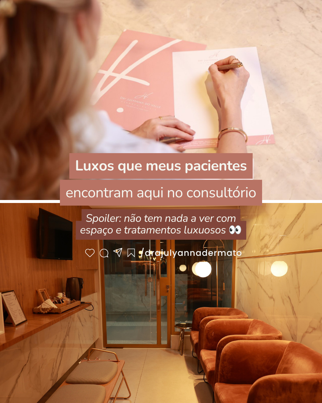 Luxo, para mim, não é o que se vê na recepção. 🤍
Cuidar da sua pele com critério é exatamente o que eu escolho entregar em cada atendimento.
➖
Dra. Julyanna do Valle
Médica Dermatologista
CRM GO 16116 | RQE 10437
📱 (62) 99233-5473
📍 Órion Complex, sala C3407
