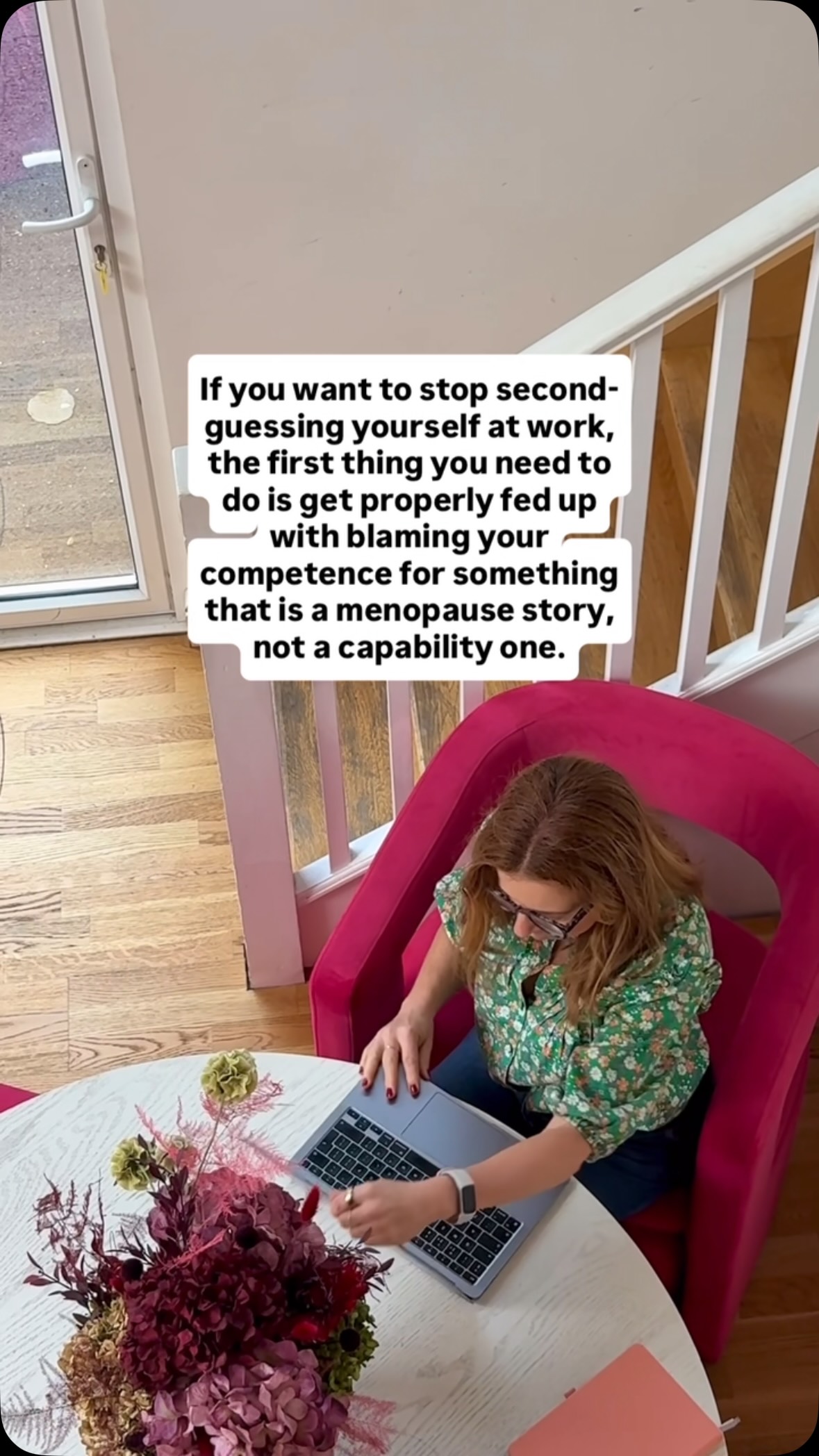 Because here’s what actually happens 👇
You forget a word in a meeting. You lose your thread mid-sentence. You read the same email four times and still can’t land on what it’s asking. And instead of thinking “something is going on with my brain chemistry right now,” you think “I am losing it. Everyone can tell. I should not be in this room.”
So you start working harder to compensate. Staying later. Preparing more. Checking things twice, three times. Powered by caffeine and resentment and a low-level hum of dread that you’re about to be found out.
I had a client who told me her team used to finish her sentences because she couldn’t get the words out. She’d started a new job and was convinced she’d somehow blagged her way into it. The brain fog was so bad she could barely string a thought together.
She wasn’t incompetent. She was in perimenopause, under-fuelling, running on broken sleep, and her brain was genuinely not getting what it needed to function.
A few months later she told me: “I’ve amazed myself at how well my brain is working. It’s like I’ve gone back to the old me.”
She was attending senior meetings, following everything, contributing. Before, her words just stopped coming.
The brain fog, the second-guessing, the feeling that you’ve somehow become less than you were, that is not a competence story.
Oh wait. No.
That is a perimenopause story. And those two things are not the same thing at all.
You do not need to work harder to prove yourself. You need the right information about what is actually going on.
Save this if you needed to hear it today.
🛟
Save this so you can come back to it the next time you’re sitting in a meeting thinking you’re the problem.