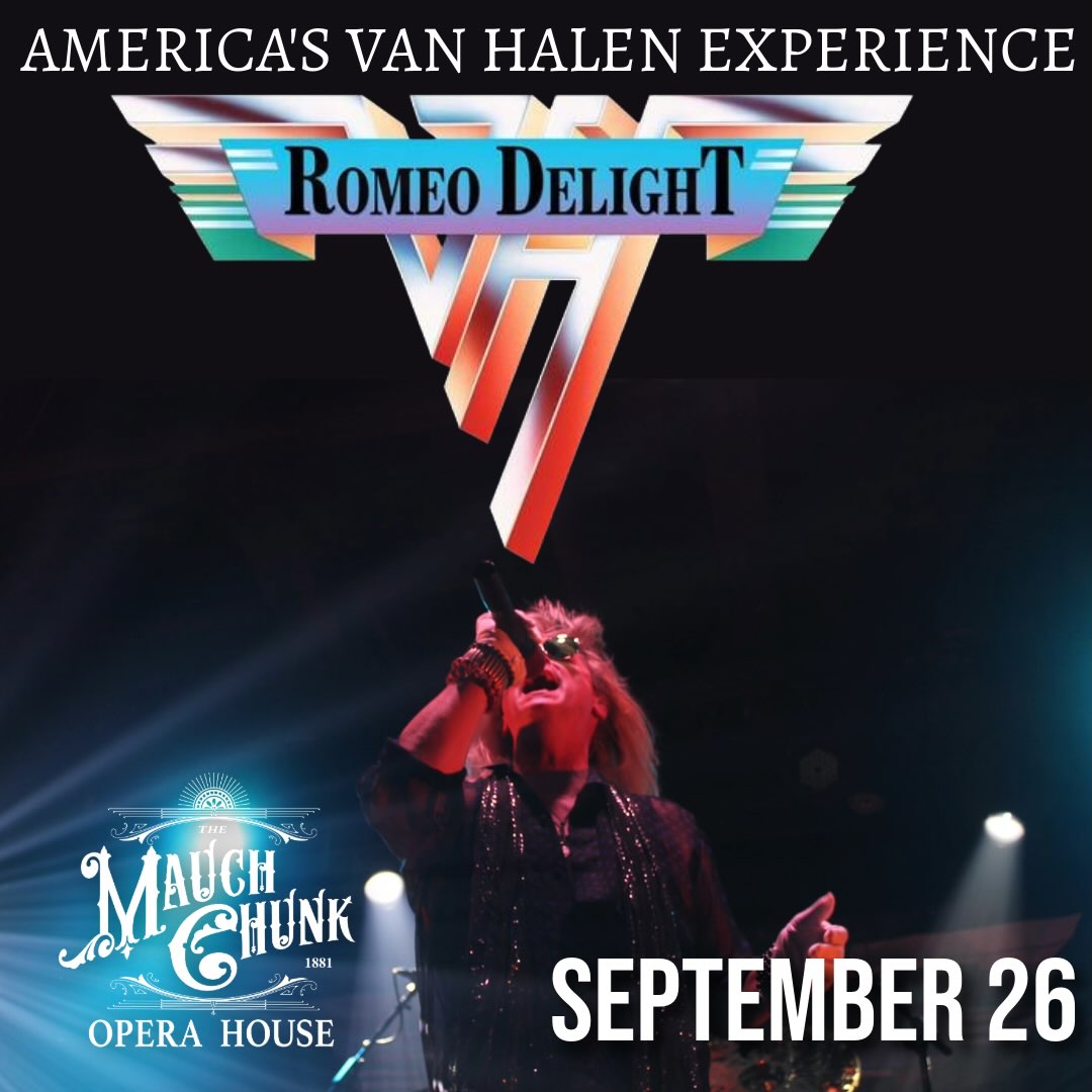 Romeo Delight hits the stage at 8 tonight! They’ll be playing 1984 in its’ entirety plus other Van Halen classics