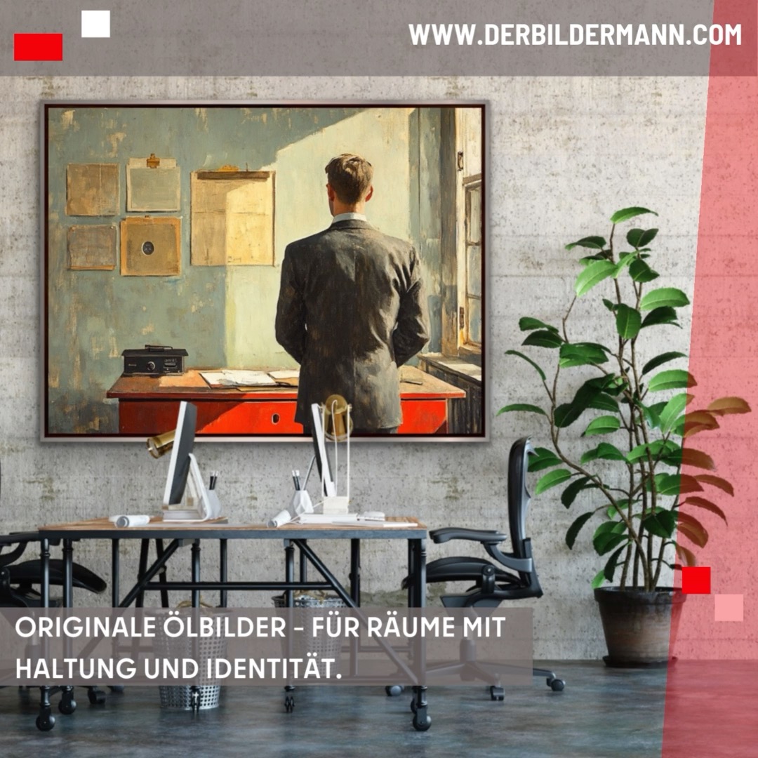 Ein Raum kann neutral sein – oder Haltung zeigen. Mit individuell ausgewählten Ölbildern bringst du nicht nur Farbe in dein Büro, sondern auch Charakter und Botschaft. Kunst wird so zum Teil deiner Markenidentität.
we 🧡 nice places
.
Follow ➡️ me
.
📞 👈 🏃♂️🏃♀️
#Bürogestaltung #KunstMitFunktion #Gestaltungsqualität #BusinessDesign #ArbeitsumfeldMitStil