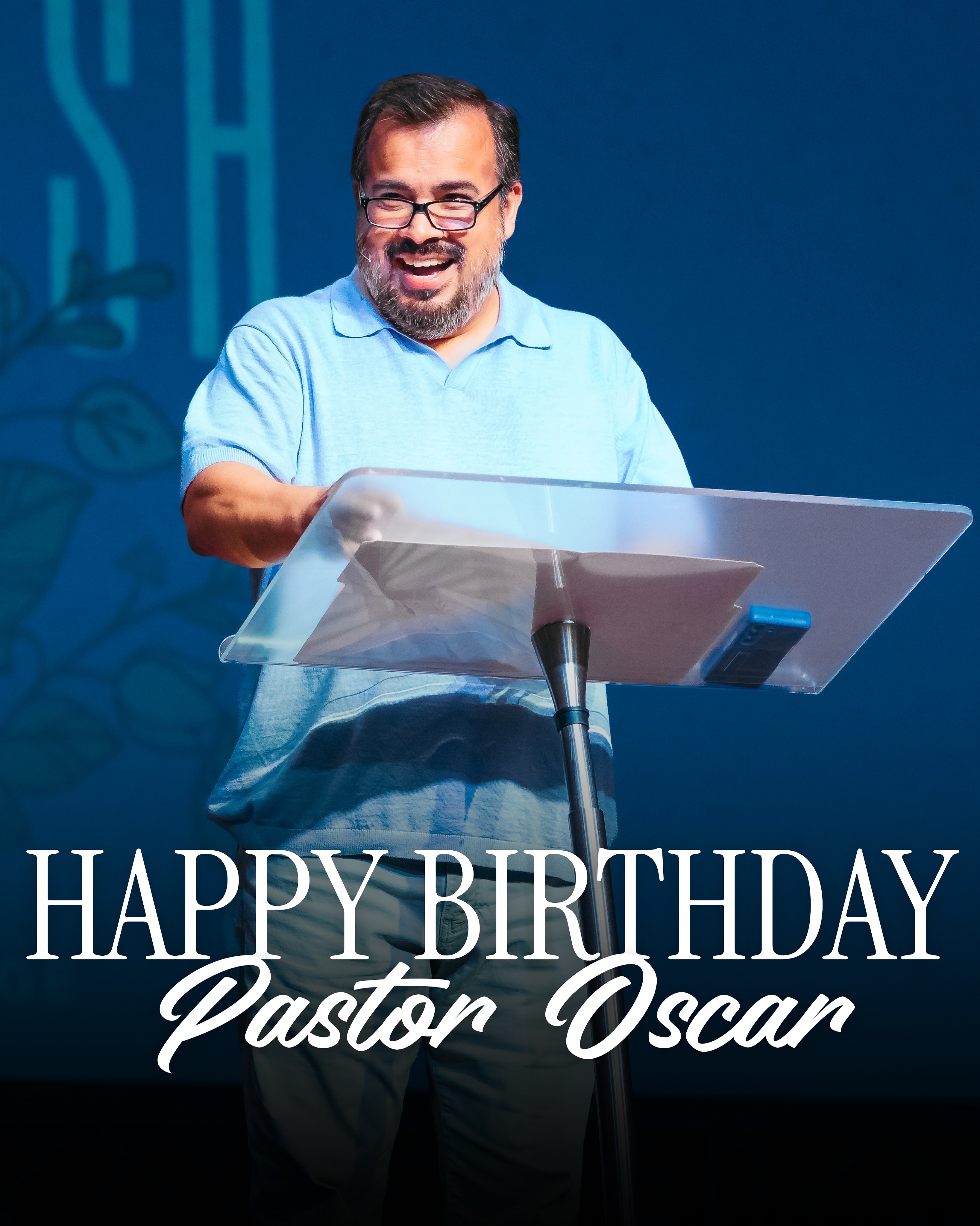 🎉 HAPPY BIRTHDAY, PASTOR OSCAR! 🎉
Today we celebrate and honor our Lead Pastor, Pastor Oscar Sacriste Jr.!
For more than 24 years, Pastor has faithfully poured his heart into Laredo First Assembly and into the lives of countless people. His generosity, compassion, leadership, and love for people are woven into the story of our church.
Pastor, thank you for the prayers you’ve prayed, the Word you’ve preached, the people you’ve believed in, and the many ways you serve that most people will never see. We are grateful for your leadership and even more grateful for the heart behind it.
LFA family, help us wish Pastor Oscar a VERY HAPPY BIRTHDAY in the comments! 🎂🎉
We love you and are so GRATEFUL for you, Pastor! Here’s to another great year! 🥳