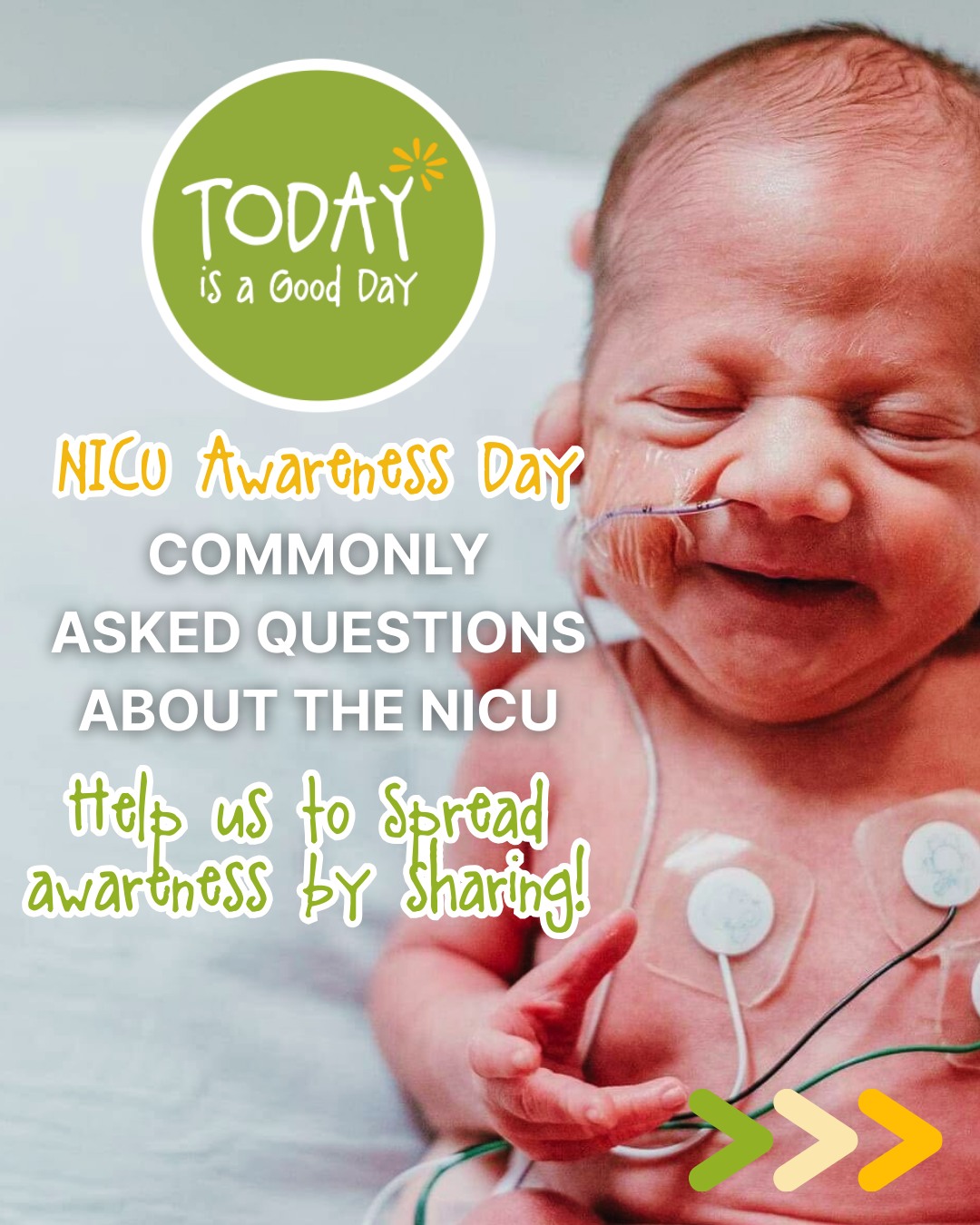 🌟 Today is NICU Awareness Day 🌟
Every year, thousands of families experience the NICU journey. Let’s take a moment to honor the tiny fighters, their families, and the dedicated healthcare teams who provide lifesaving care. 💚👶
How you can help:
💚Share this infographic to educate others.
💚#lightitupgreen tonight to spread awareness.
💚Support organizations, like ours, that support NICU families.
💚Show love to a family currently walking the NICU journey.
#NICUAwareness #NICU #NICUToday #NICUAwarenessDay