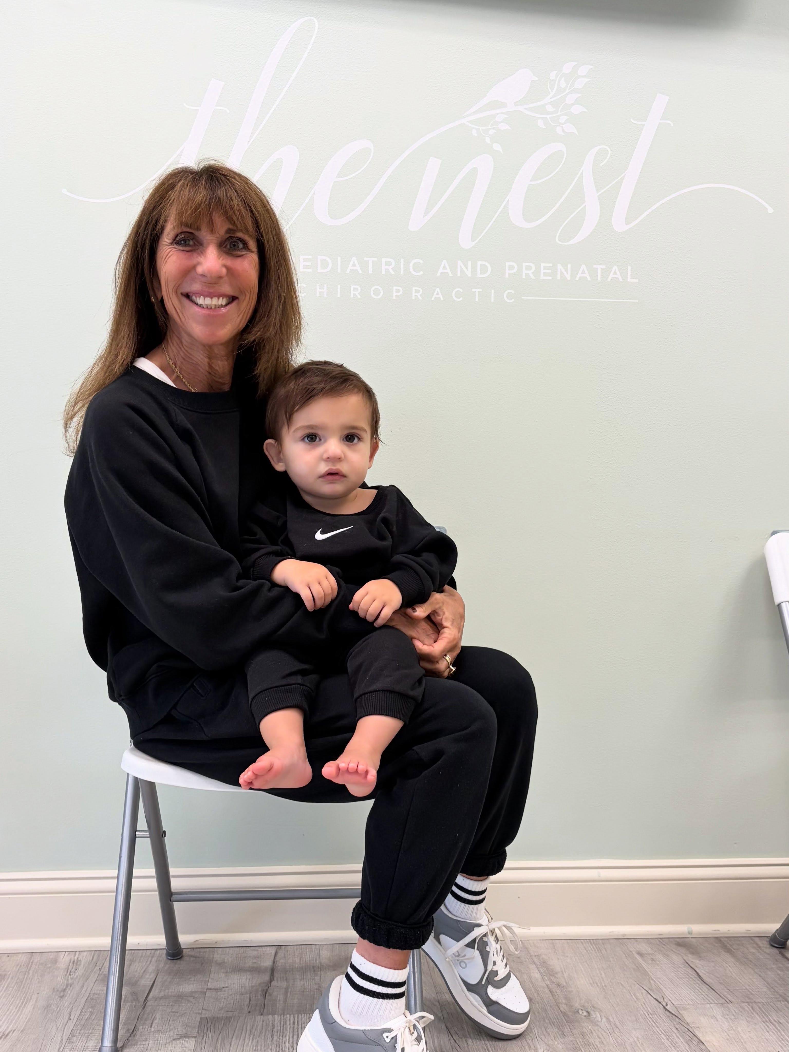 Tracksuit Tuesday with Dr. Meryl & Michael! ๐๐๐ #thenestchiro