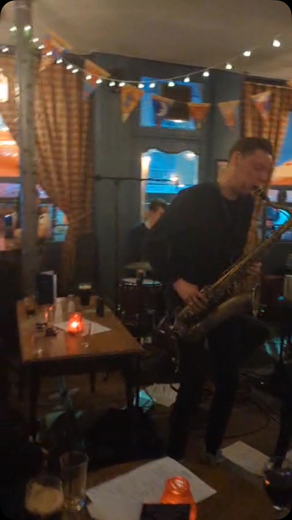 One of my favourite things to do in life is swing with an organ quartet. Clearing out my phone and found this clip from a couple of years back at the Albert. So many great gigs there over the years courtesy of @goodeveningarts and @tomsankeypictures hard work. #jazz #swing #london #blues #sax