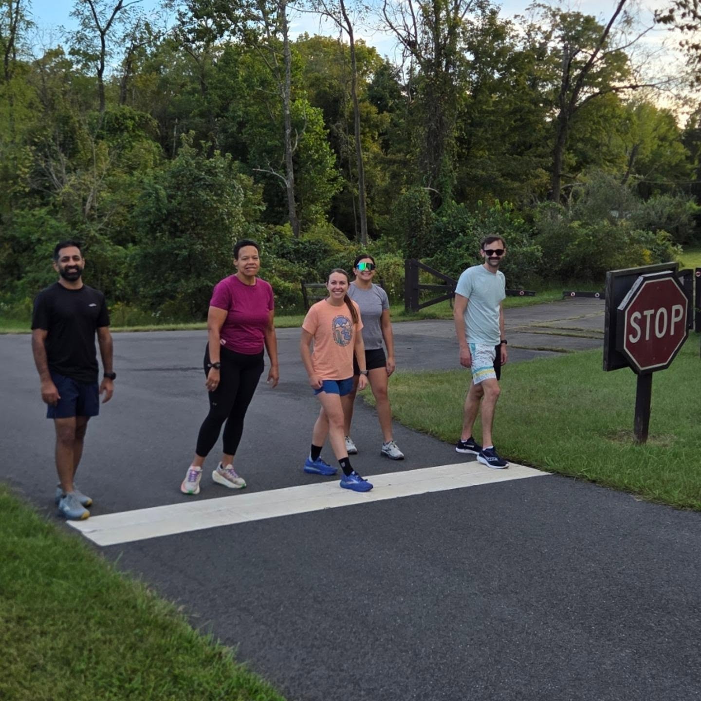 Don't let the sign mislead you.
It was all Go and no slow at the first TEAM P3 workout wednesday of the fall.
Kicked it off with some hill sprint vo2 max sets and this crew ate the hill for dinner!
Come join us this Wednesday for another great, hard, fun group workout
#TEAMP3
#P3Fitness