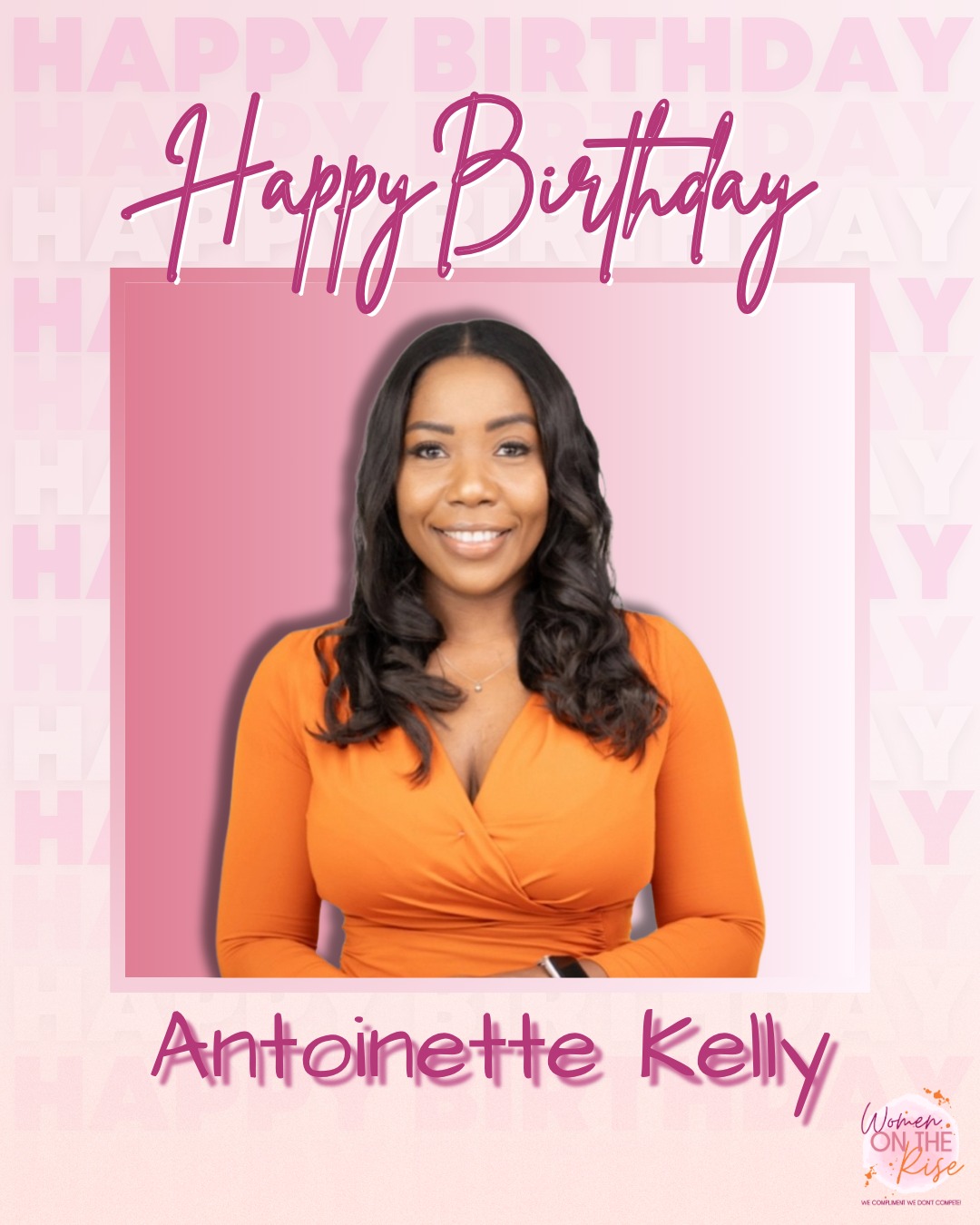 It's Time to Celebrate! 🥳
Please help us wish our fellow member, Antoinette Kelly, a very Happy Birthday!
We hope you have a great day and a fantastic year ahead! 💖
#birthday #happybirthday #womenontheriseinc #wotrinc #togetherwerise #togetherwecelebrate
