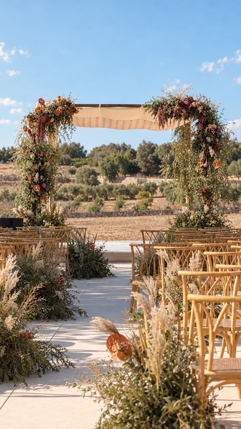THE CEREMONY
Alicia & Roy
״And I built a home for you, for me״