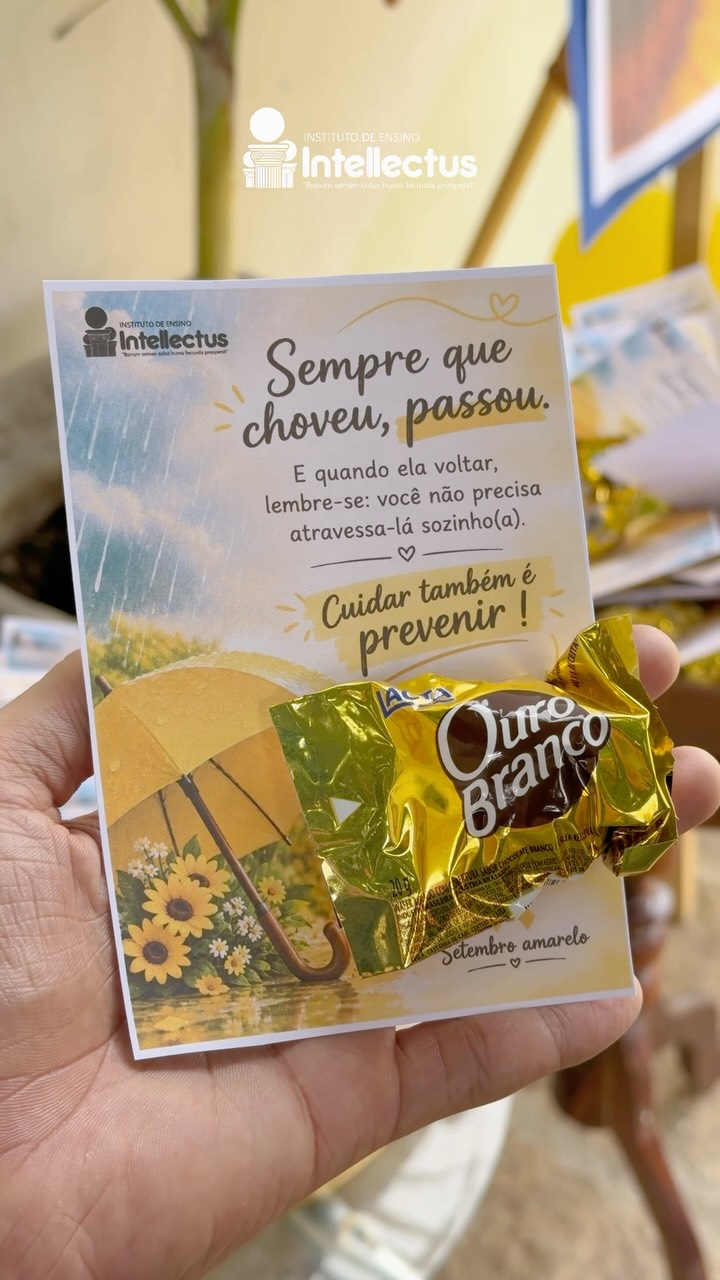 💛 Falar, ouvir e acolher também são formas de cuidar.
Em alusão ao Setembro Amarelo, tivemos um momento de conversa e reflexão sobre a importância do diálogo, da escuta e de estar atento aos sentimentos de quem está ao nosso redor. 🌻
#SetembroAmarelo #FalarÉCuidar #Acolhimento #Diálogo