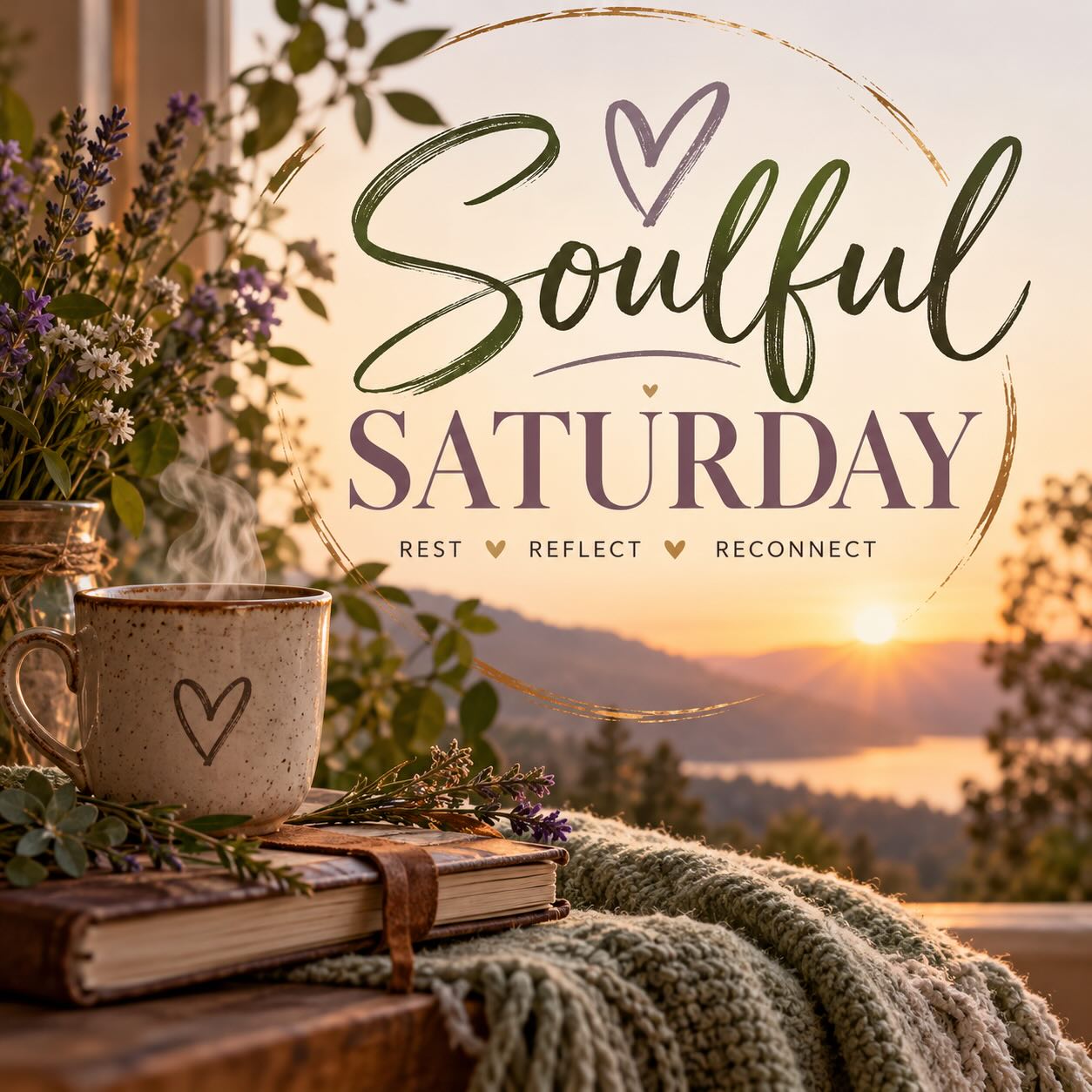 You don’t have to make this Saturday productive to make it meaningful.
Maybe today is simply about finding one small moment that brings you back to yourself. 💚
🍂 Your Soulful Saturday invitation:
Choose one thing today that feels like connection rather than obligation.
What are you choosing?
#soulfulheartbalance #soulfulsaturday #selfcare #chooseyourself #connection