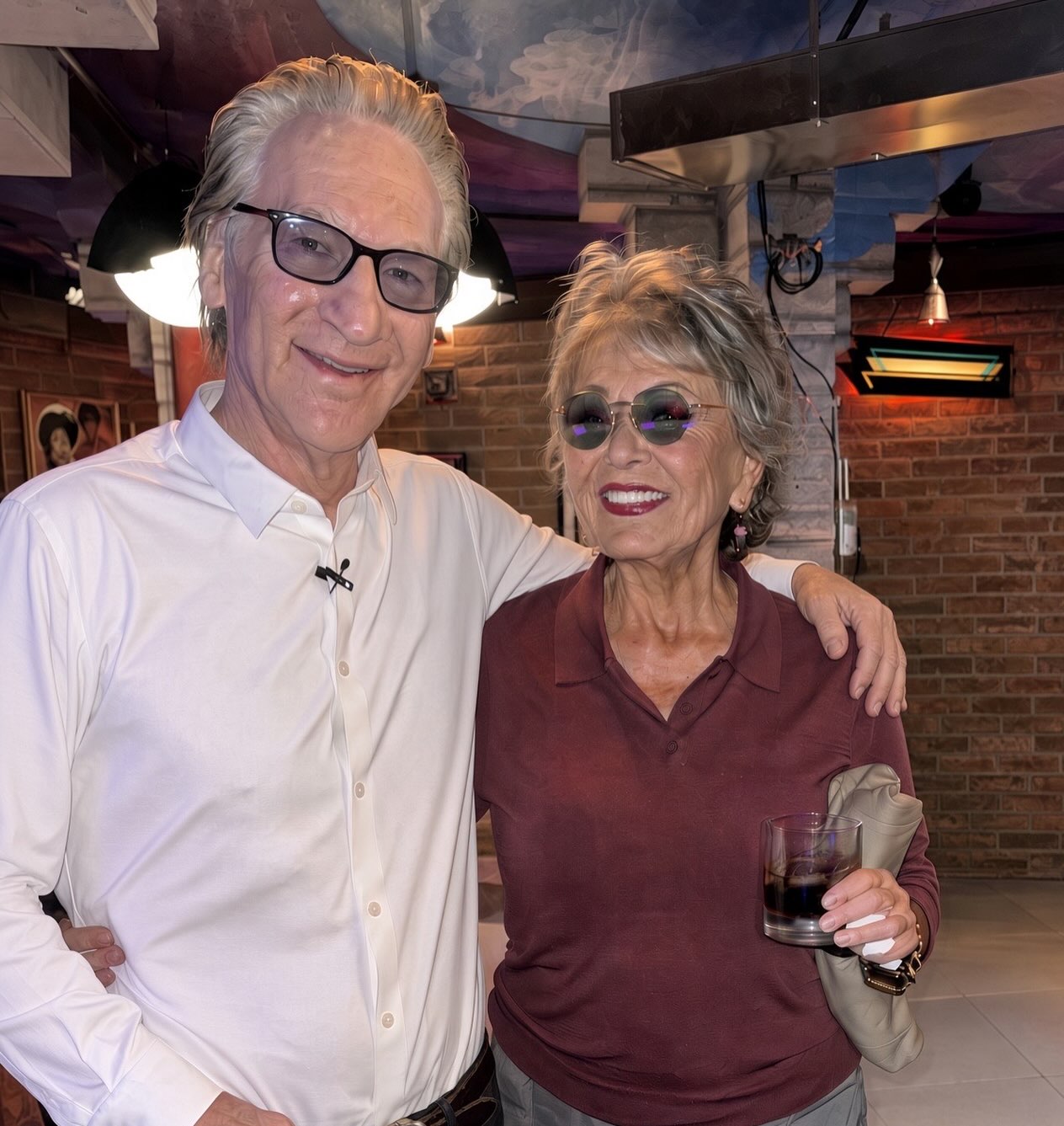 Two comedy icons. Decades of friendship. Absolutely no agreement on Trump.
@billmaher joins Roseanne Barr for a conversation that goes from 9/11 to politics to the state of comedy. They challenge each other, trade stories, and find plenty to laugh about along the way. When Roseanne and Bill get together, neither one holds back—and that’s what makes this episode so good. #roseanne #roseannebarr #roseannebarrpodcast #billmaher