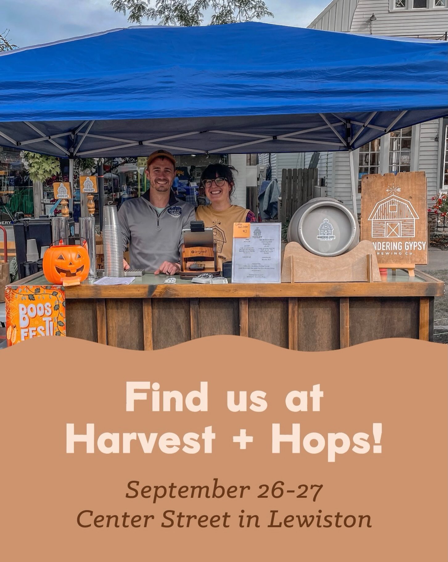 Stop by and say hi!
We have our new Everything Nice Pumpkin Wheat ale and Pink Pony Dragonfruit Hard Seltzer on tap!
Stop by and grab a coupon for $1 off your next beverage at the brewery!