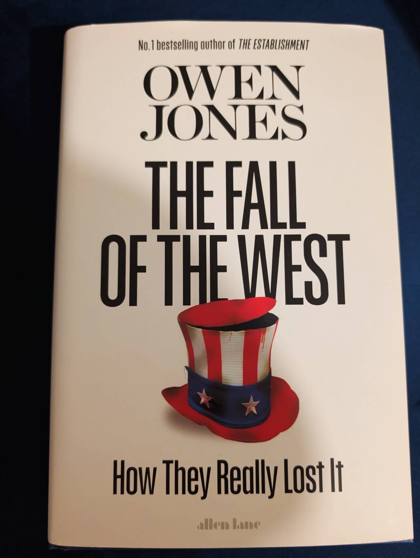 On Sunday, I had the opportunity to hear Owen Jones interviewed by Louisa Munch about his new book.
The Fall of the West: And how they really lost it.
I have been a fan of Owen's since reading Chavs in 2011, so I was excited to get the opportunity to hear him speak around the book and his views on the state of things in 2026.
I was pleased to see Louisa as the interviewer too as her work online to harness the power of education is something I have come to admire in recent years.
Having been inspired by Owen's work for a long time now, sitting in that room sparked something in me. Something I thinking I have been toying with a lot this year.
Re-engaging with politics and issues that are important to me. Louisa's tagline for many of her videos is 'you can't have a democracy without informed citizens.' and is essentially what I took away from yesterday's talk.
'Only by understanding how we arrived here can we begin to imagine another, better future.' - Owen Jones
