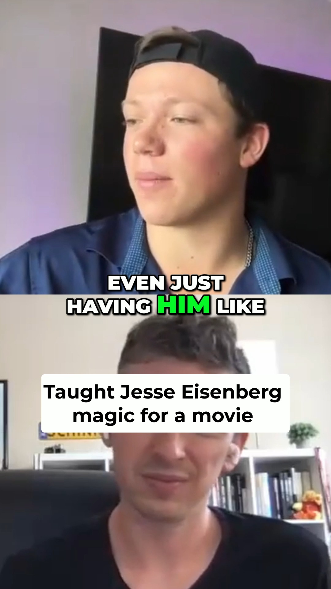 Geno Ploeger shares how he got invited to teach Jesse Eisenberg magic.
Watch and/or listen to the full episode here: https://www.magician.org/podcast