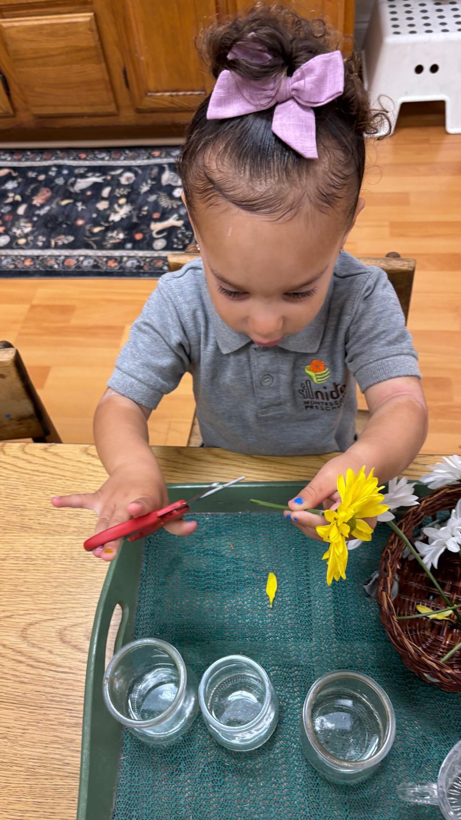In Montessori, we believe children learn best when they are given the freedom to do things for themselves.
✨ Independence helps children build confidence and discover, “I can do it!”
🧠 Concentration allows them to focus, practice, and complete meaningful work at their own pace.
🧺 Order gives children a sense of structure, responsibility, and security.
At ilnido Montessori, we create an environment where children can grow with confidence, focus, and independence.
Because Montessori is more than a curriculum—it’s a way of life.Schedule a tour with us and discover how we help children flourish. ❤️