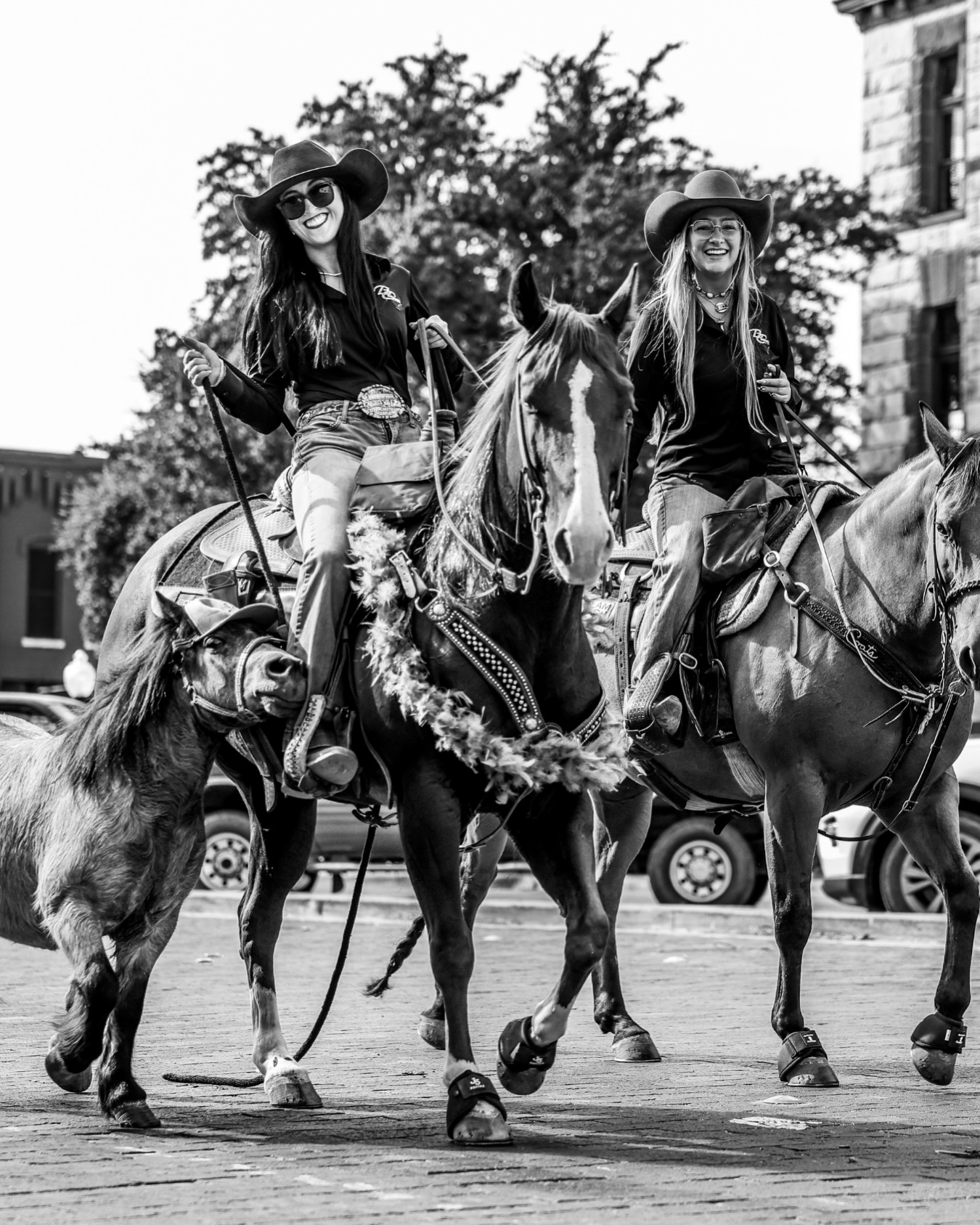 The Cowboy Capital was up and at ’em this morning. 🏃🏻♀️🏃🏻♀️