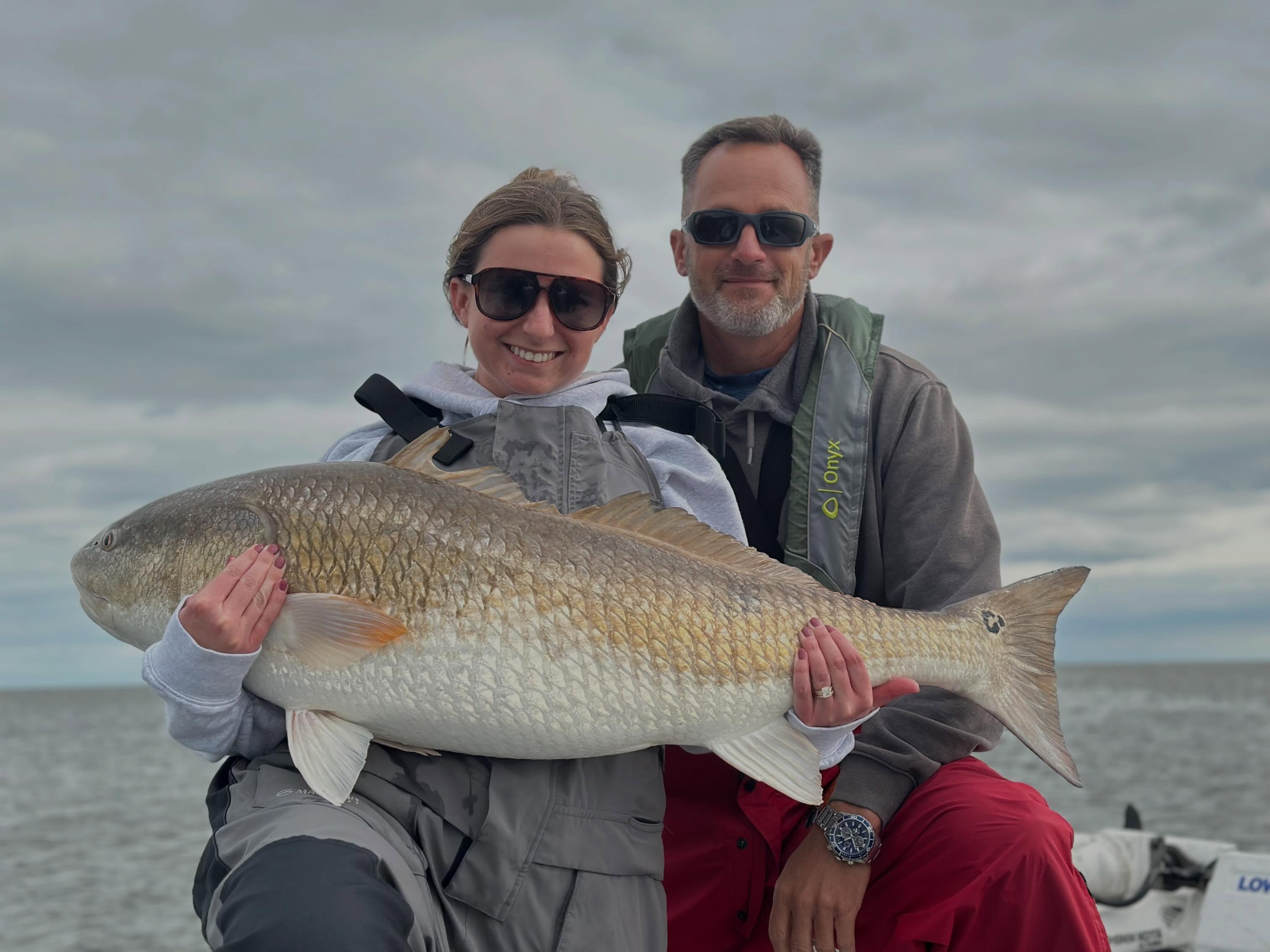 Pulled a double yesterday, when the big ones are biting it’s hard not keep going! Taylor, Joe and Jon caught their first Bulls and definitely not their last, this team was pumped when the drags went screaming and to see first hand just how big these fish are once caught. A lot of anticipation and excitement was on the boat and the fish did not disappoint! Congratulations guys! #citation #bullreds #first #memories #fight